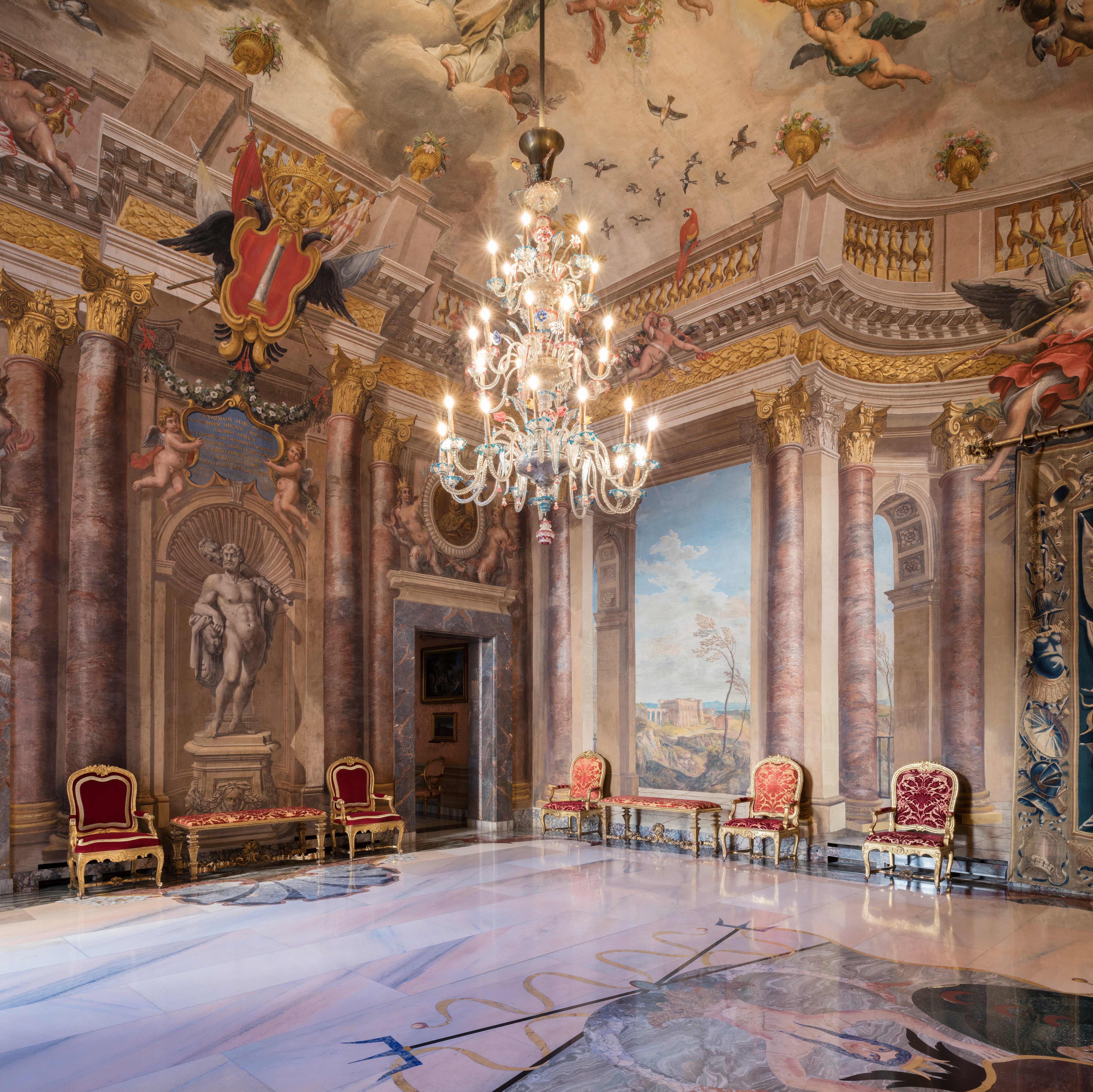 Party Room at Palazzo Colonna Lorenzo Maccotta