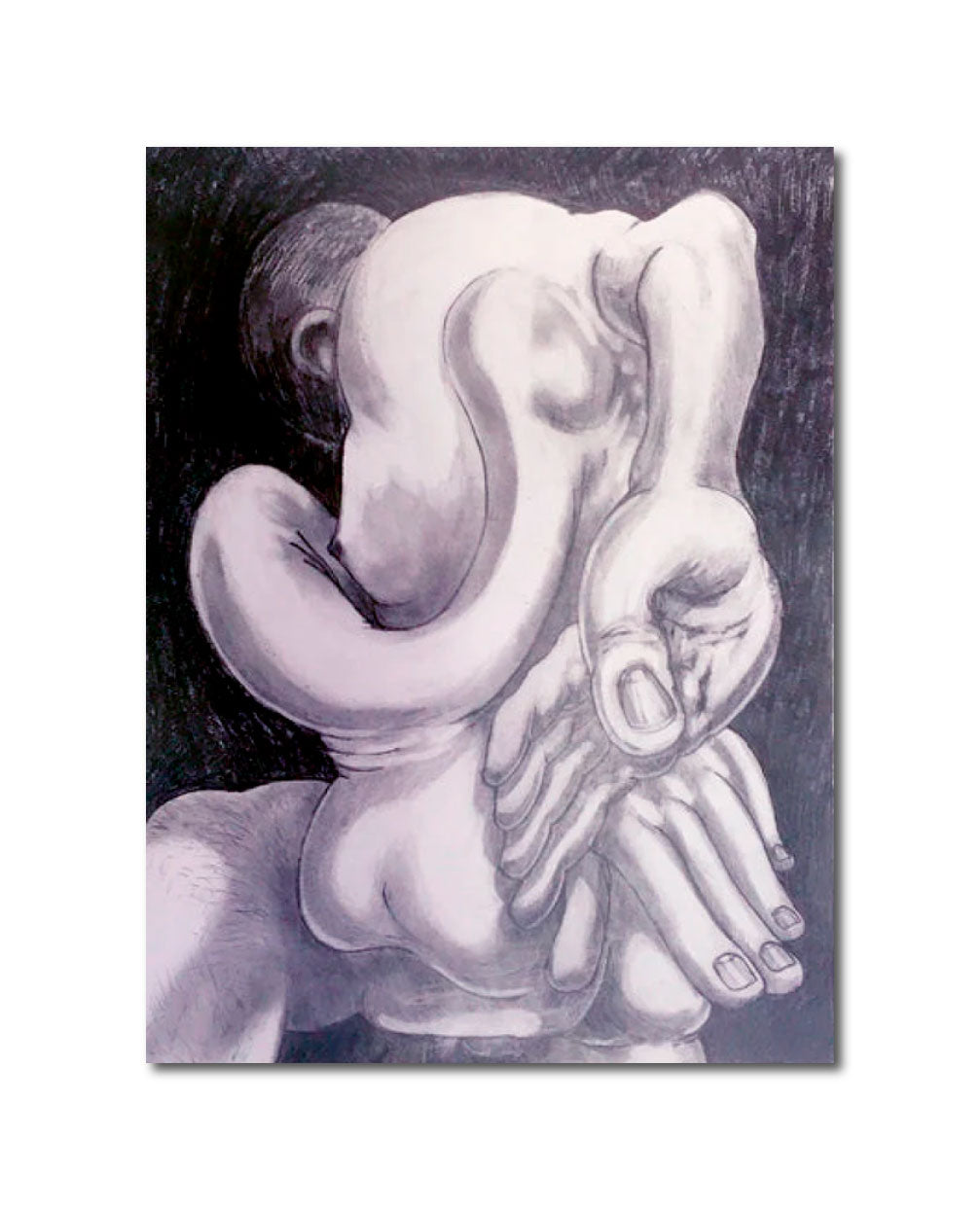 'BACK' - Pencil on Paper Ben Finer