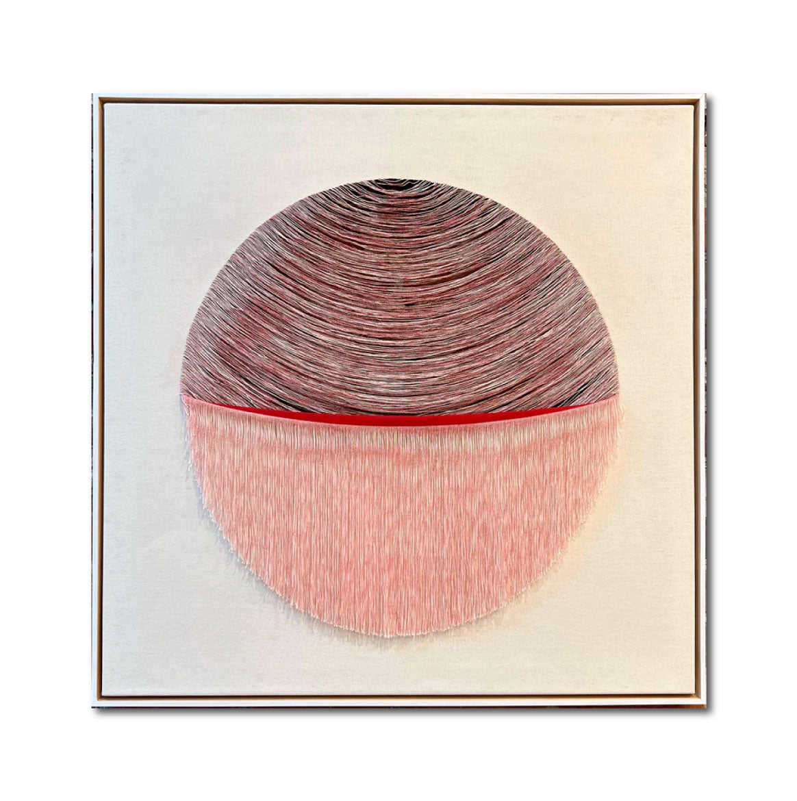 Acrylic 'BEYOND THE CANVAS (NO.1)' - Canvas & Acrylic Parastoo Ahovan