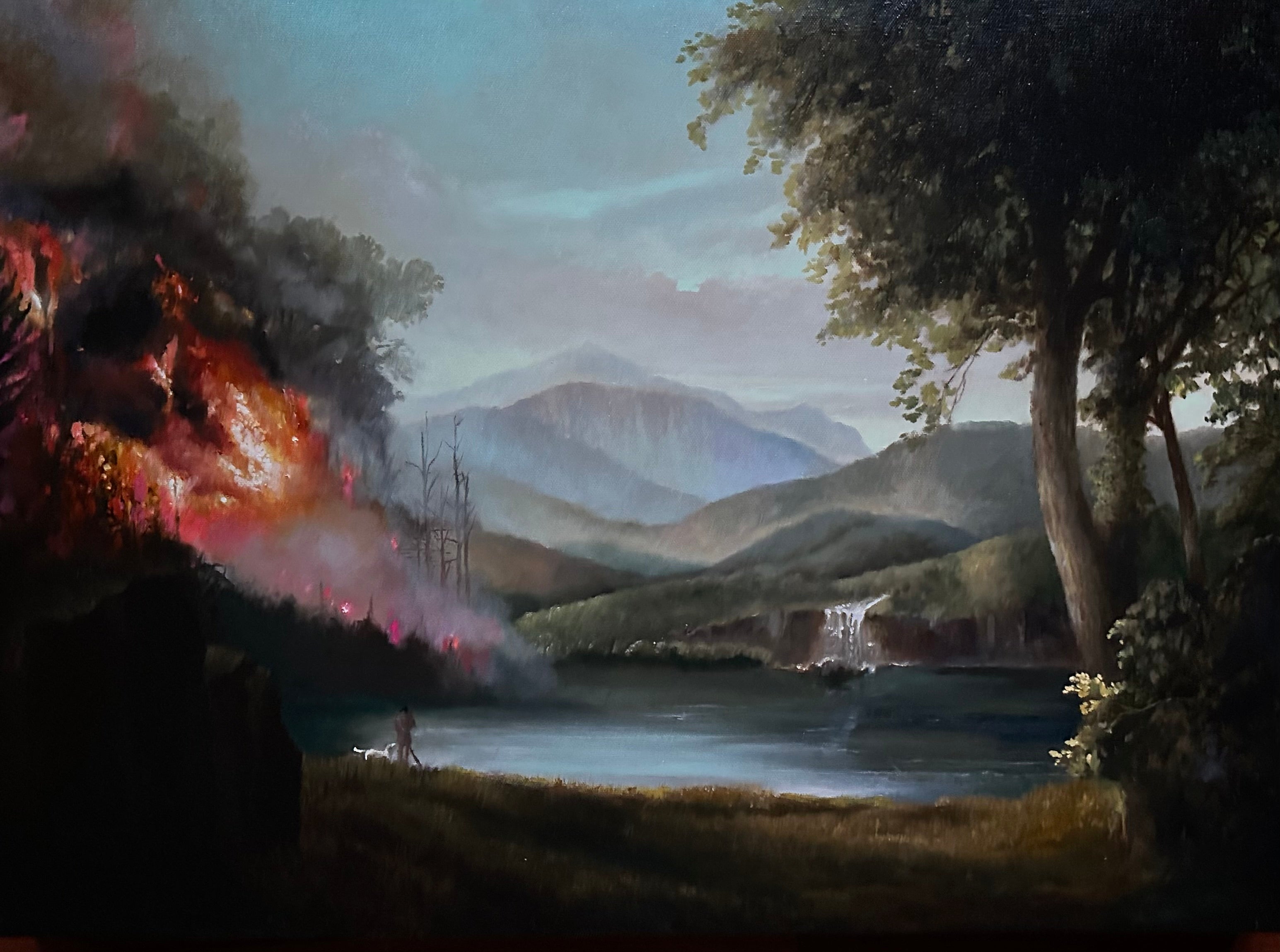Oil 'BECOMING CONSTANT' - Oil on Canvas Michael Prettyman