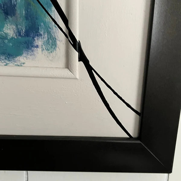 Abstract Painting 'BIRD OF PARADISE' - Original LARGE Framed Abstract Art Painting Sam Lewis