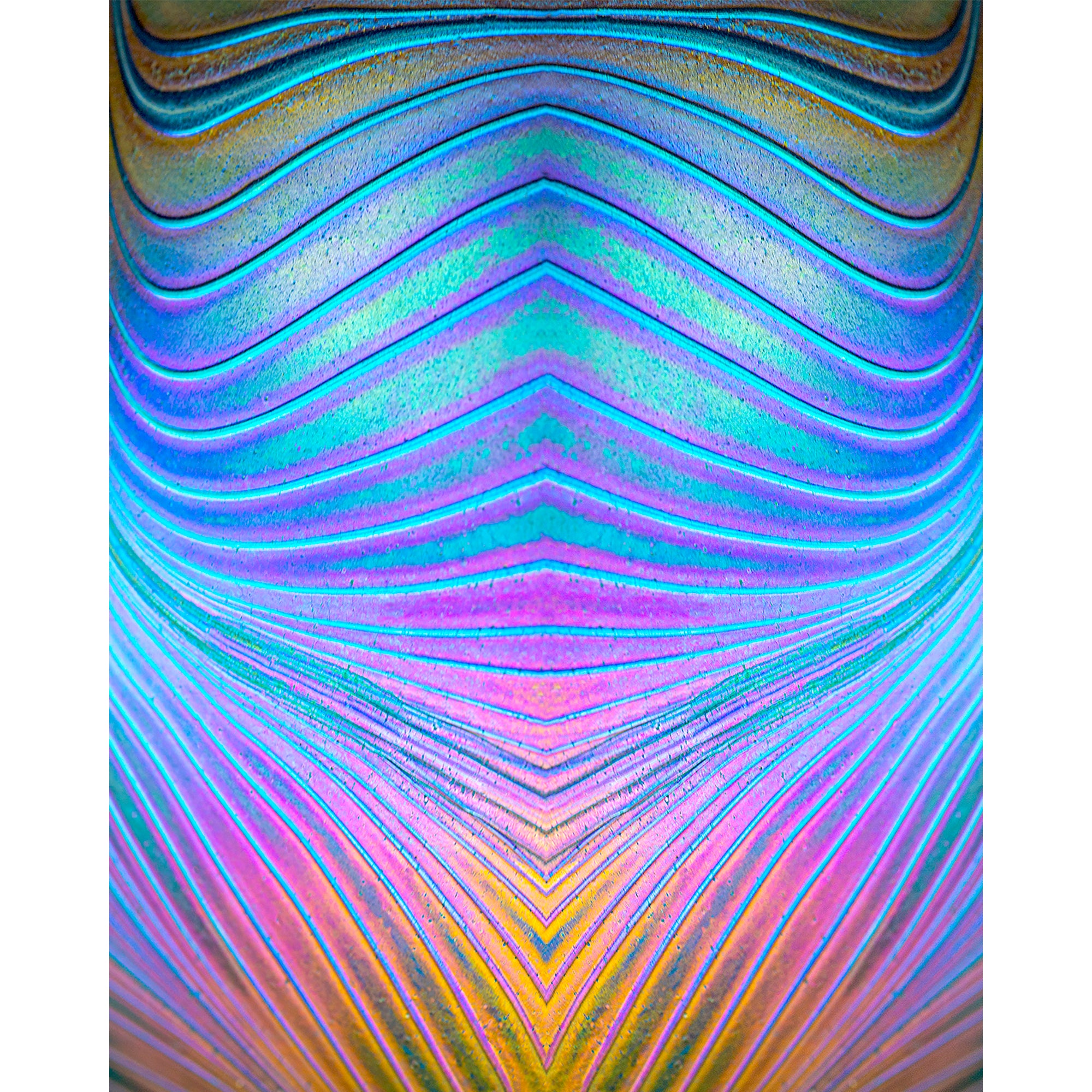 Abstract photography 'BLUE WAVES' - Digital Photo Allan Baillie