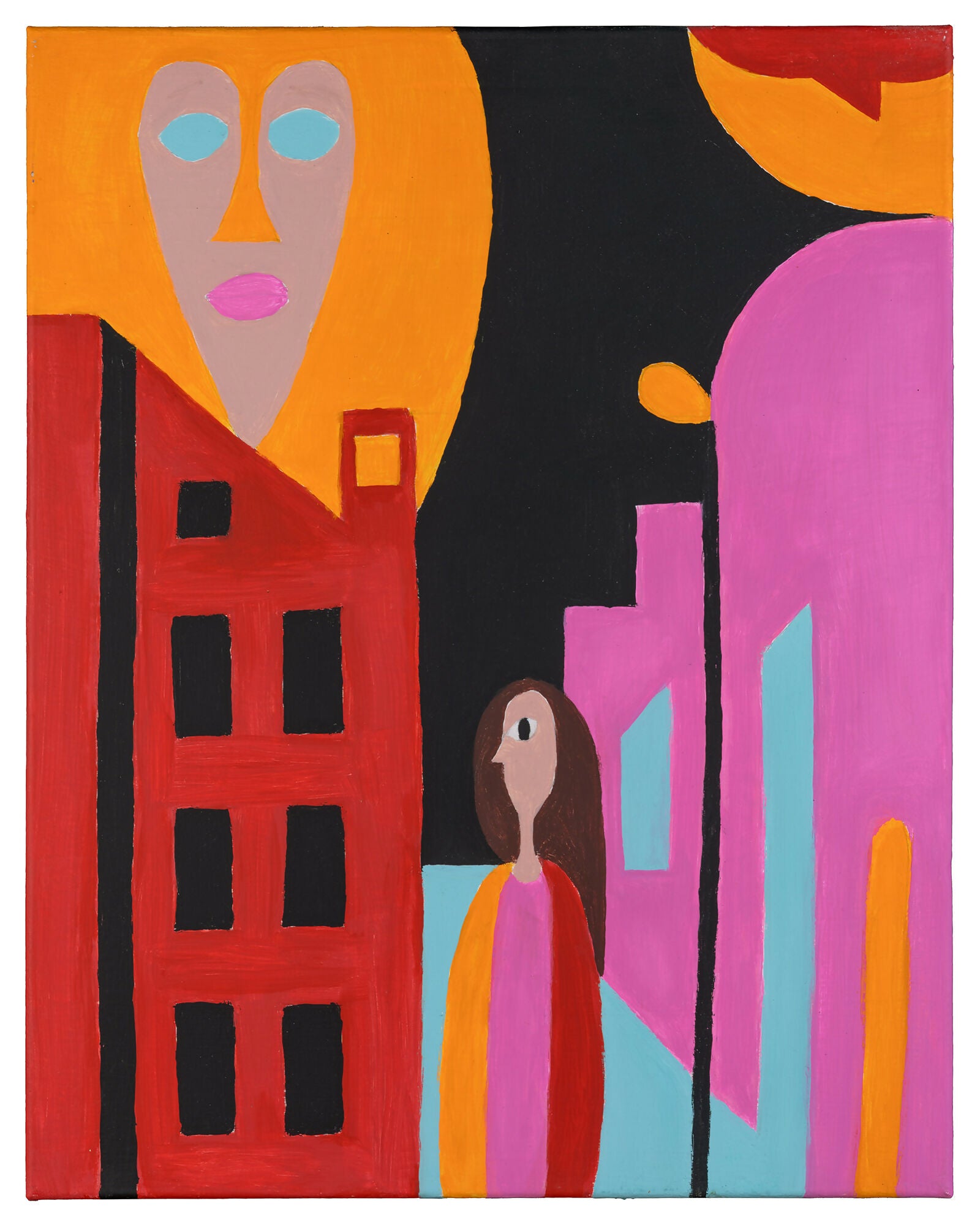 Acrylic Art Contemporary Cubism Geometric Painting Pop Art Surrealism Surrealist Ambedo Annie Hetrick-Dahm Art