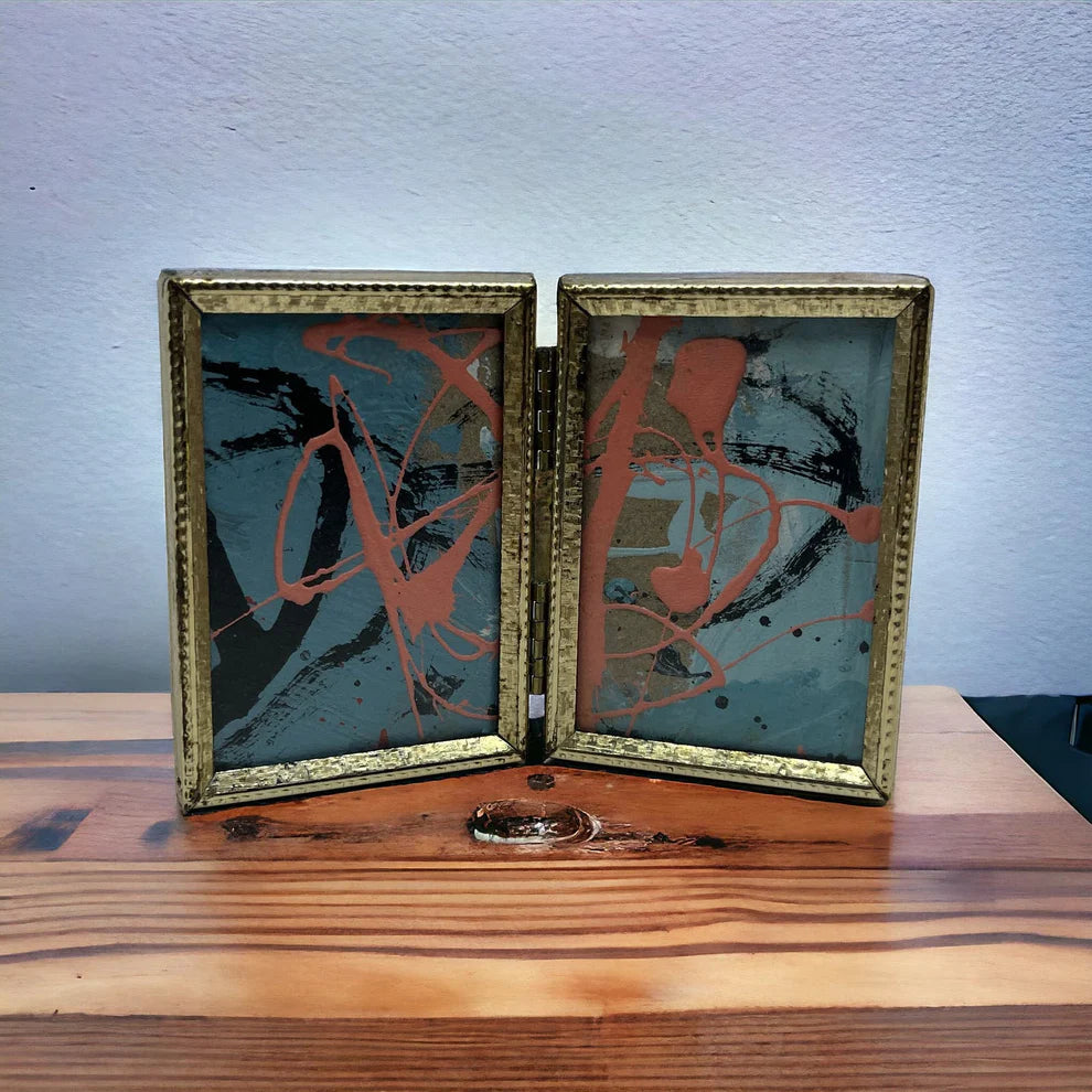 Abstract Mixed Media Painting 'BOLD MIST' - Abstract Mixed Media Art Painting Sam Lewis