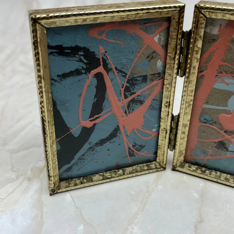 Abstract Mixed Media Painting 'BOLD MIST' - Abstract Mixed Media Art Painting Sam Lewis