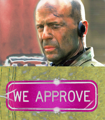 Contemporary 'WE APPROVE' - Oil on Canvas Jan Bollaert