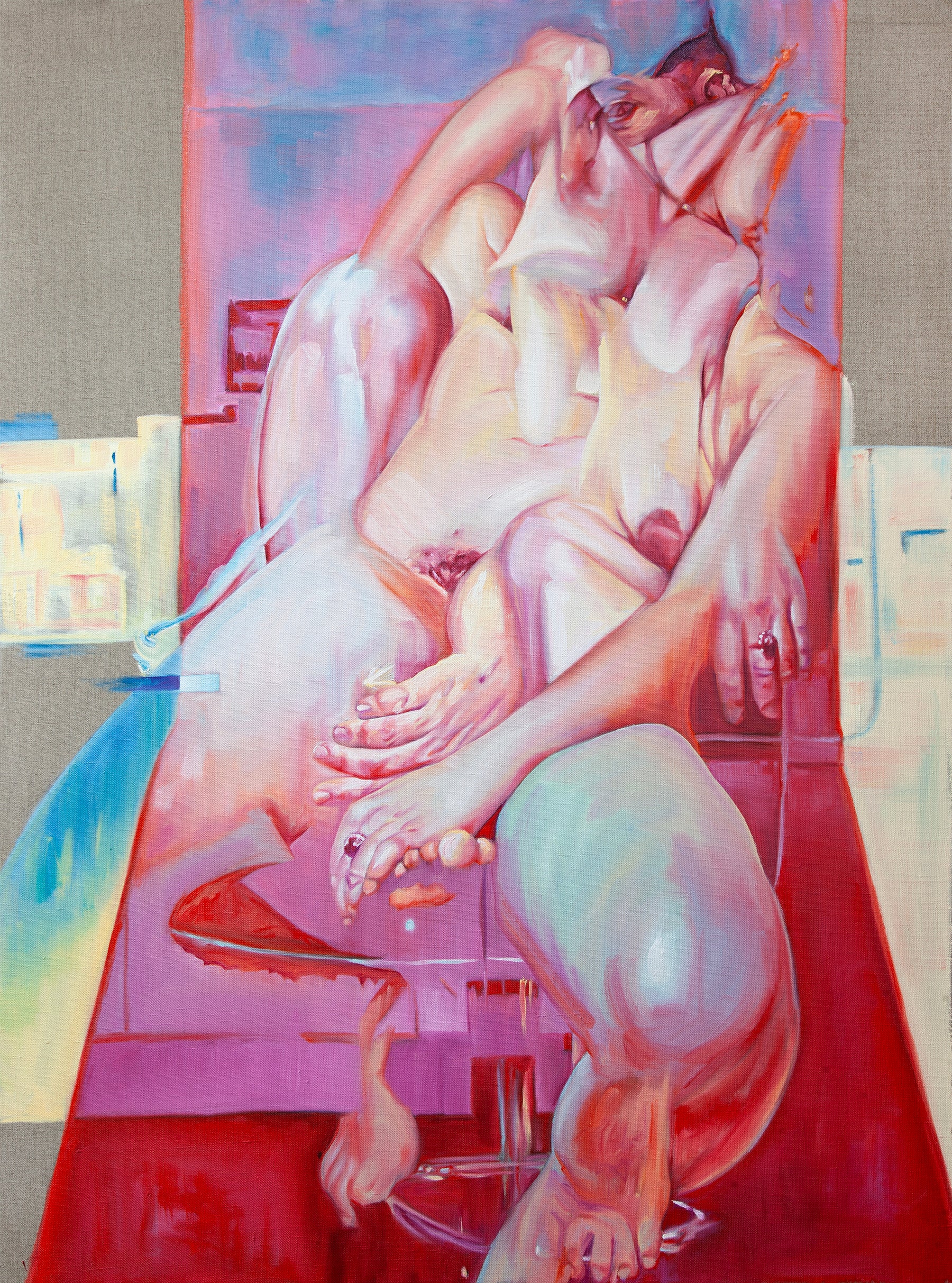 Figurative 'CHAIR NO. 3' - Oil on Linen Gregory Malphurs