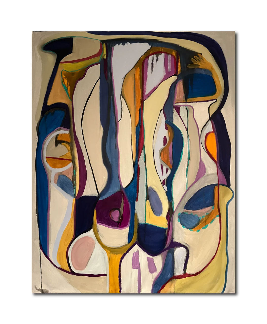 Acrylic 'CHEERS' - Acrylic on Canvas John Bacon