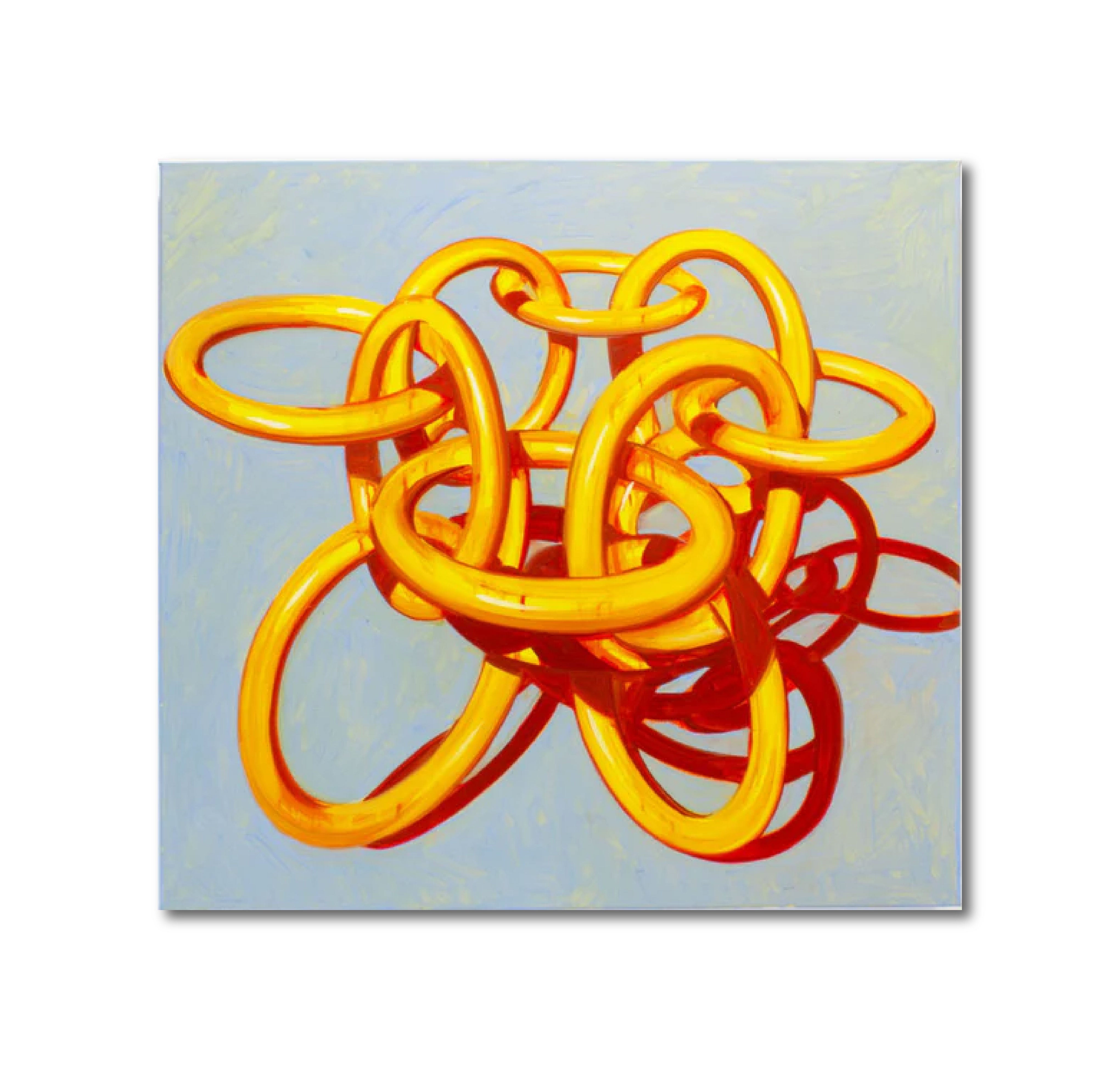 Abstract Contemporary Oil 'CIRCULAR DREAMS' - Oil on Canvas Adam Smith