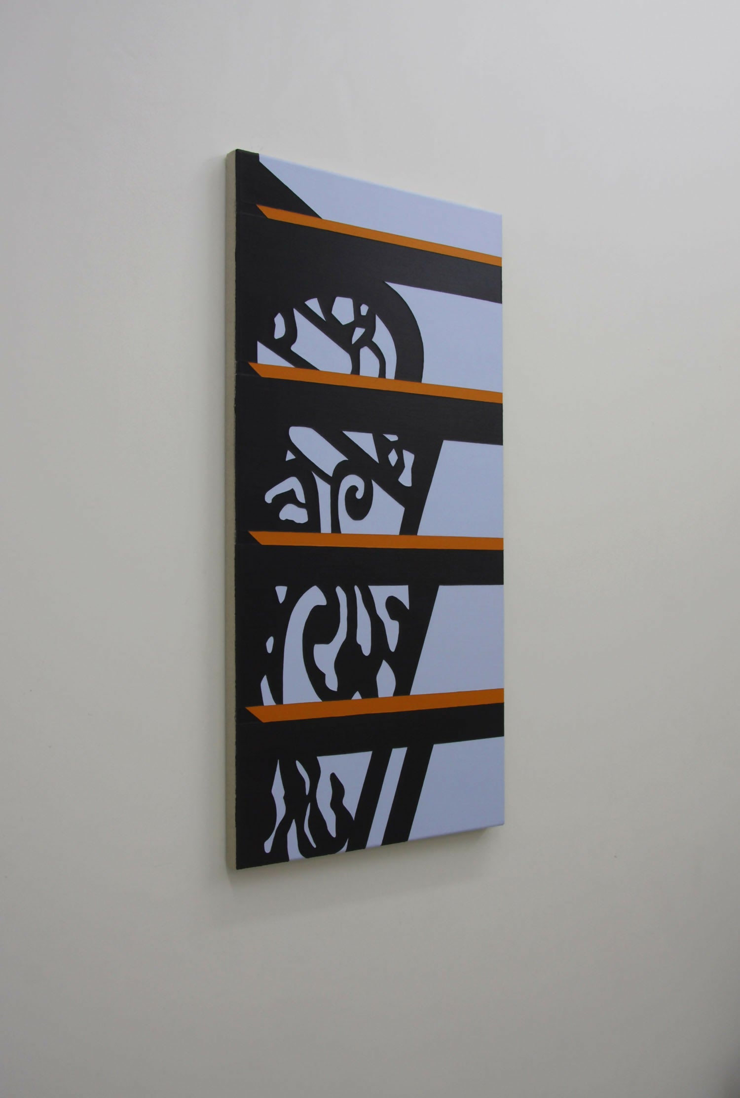 Acrylic 'BANNISTER' - Acrylic on Linen Katherine Lubar