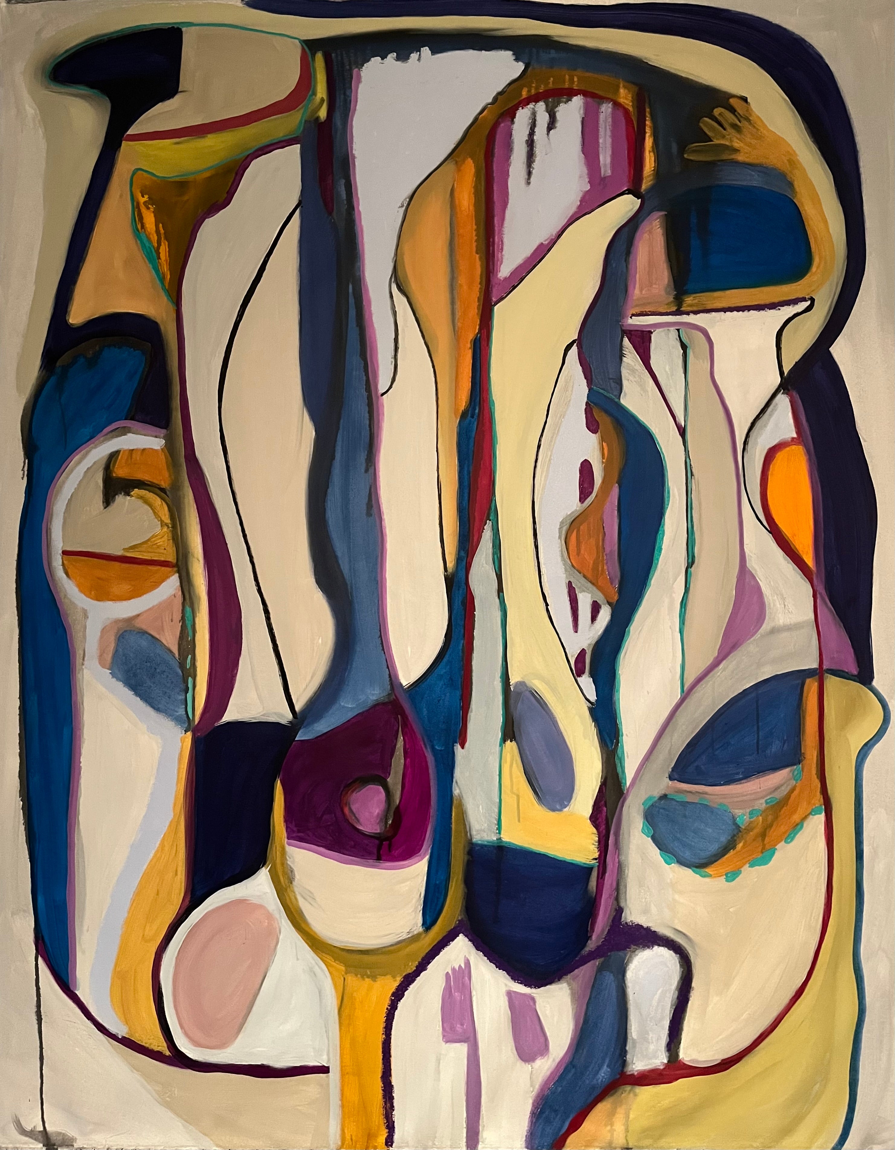 Acrylic 'CHEERS' - Acrylic on Canvas John Bacon