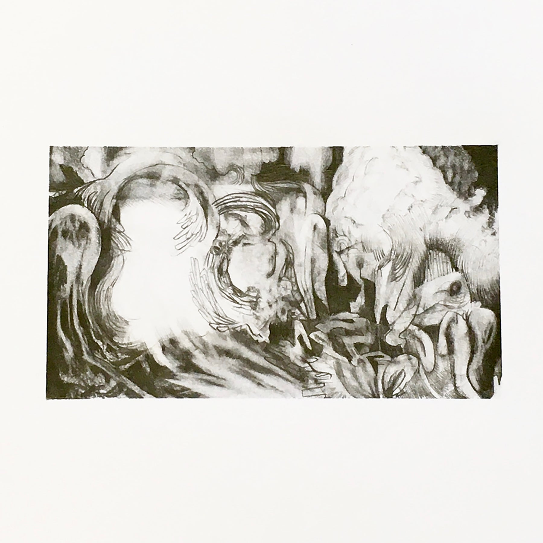 'CLOUD OCEAN' - Pencil On Paper Ben Finer