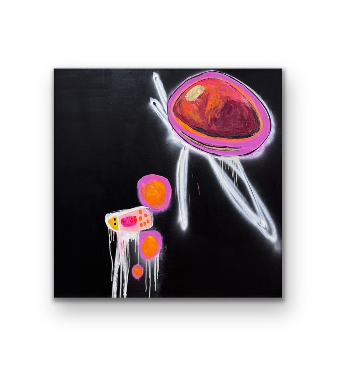 Acrylic 'COLONIZED' Megan Gonyo
