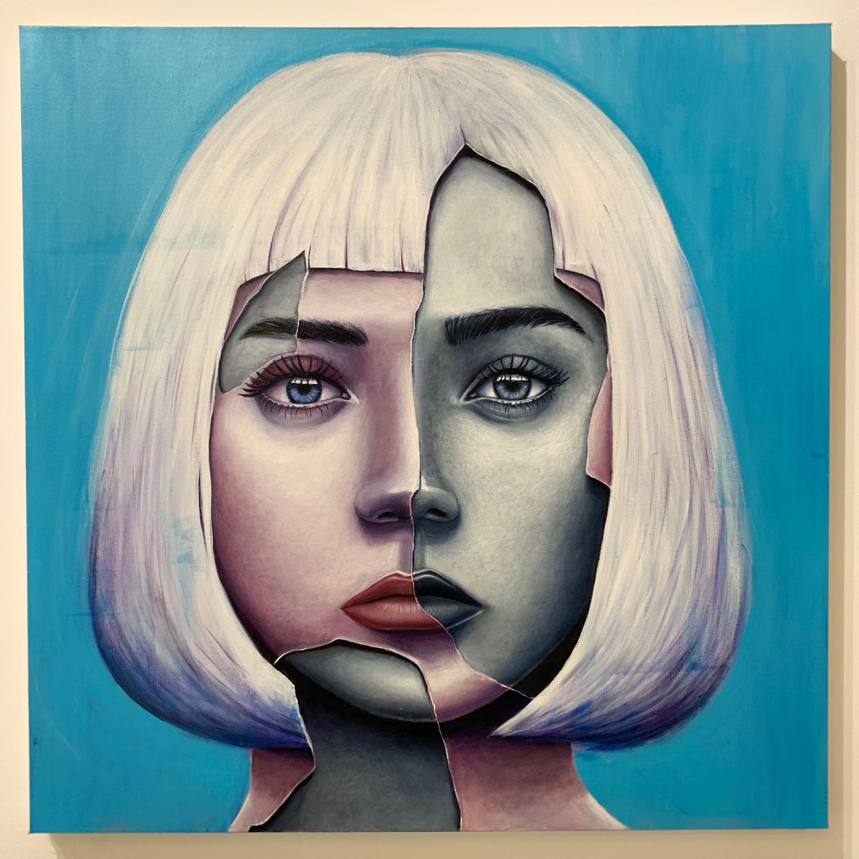 Figurative Painting 'ROCK SOLID' Yigsy Magaly