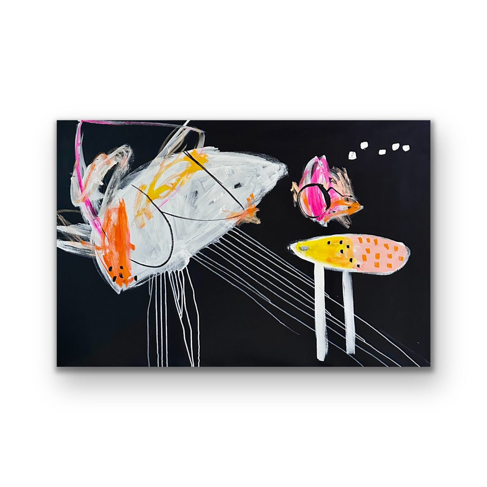 Acrylic 'DANCER | SEARCHING FOR LIFE' Megan Gonyo