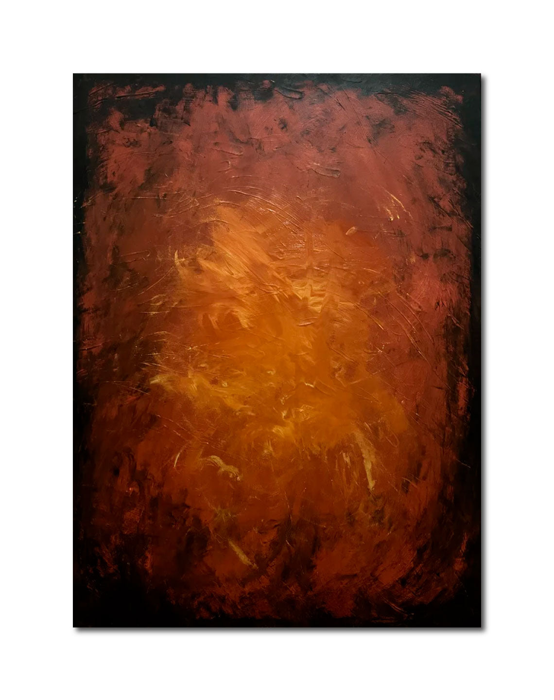 Abstract Acrylic Painting 'EVEN IF AIN'T NO SUNSHINE' Acrylics Amanda Kowalski