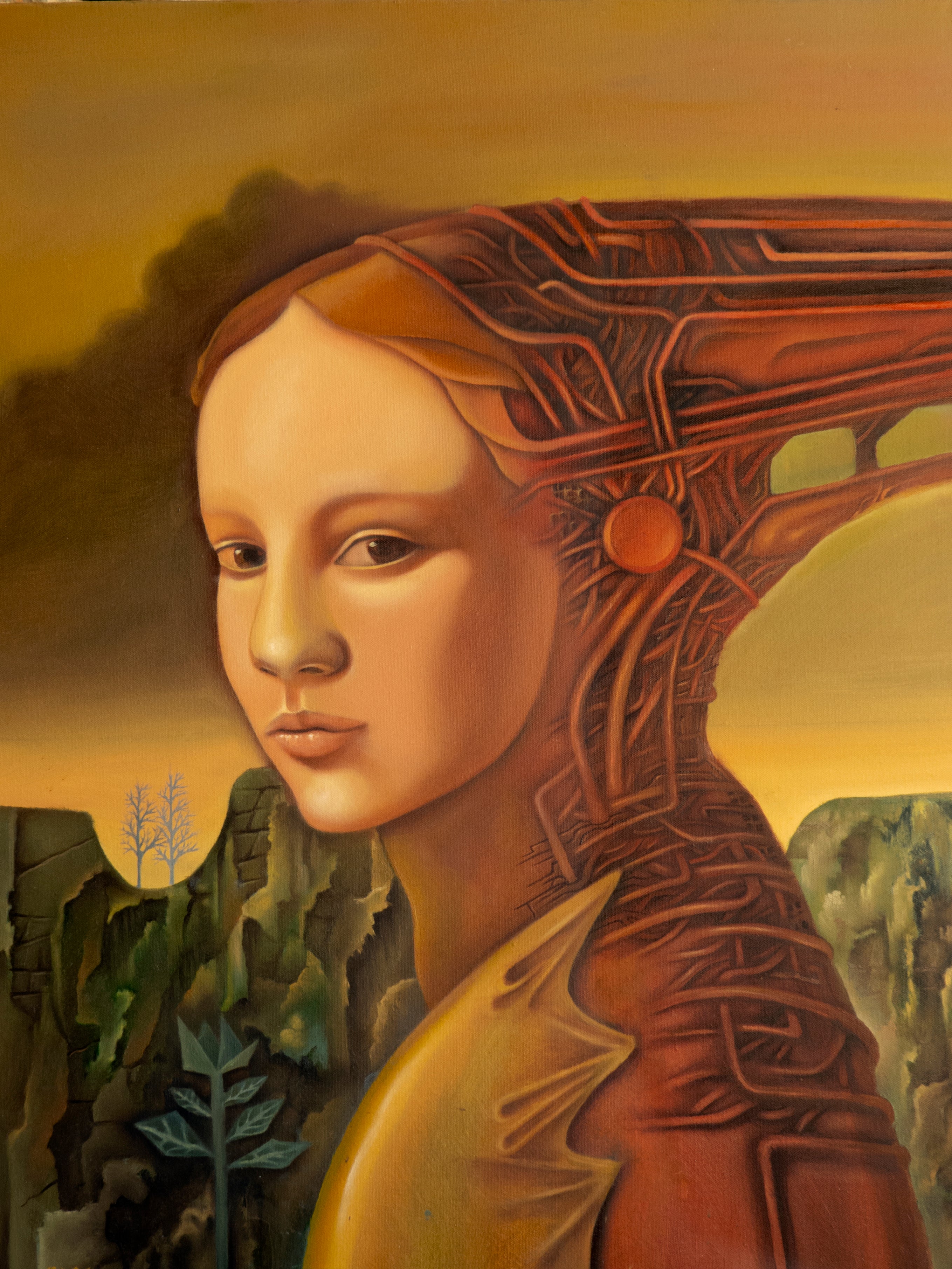 Painting Surrealism 'ELCHE' Ruben Cukier