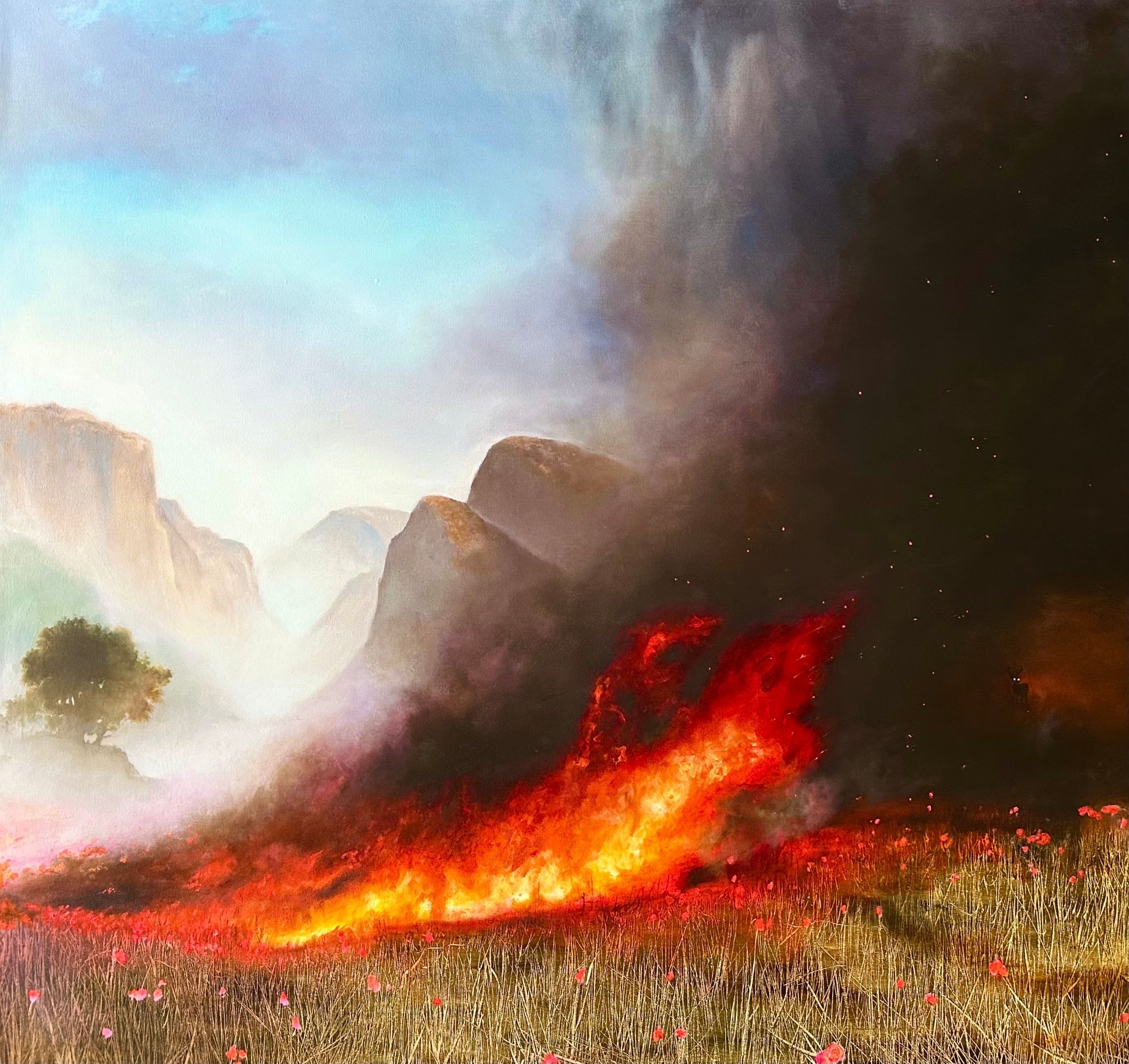 Landscape Oil Painting 'EVERYTHING YOU KNOW' - Oil on Canvas Michael Prettyman