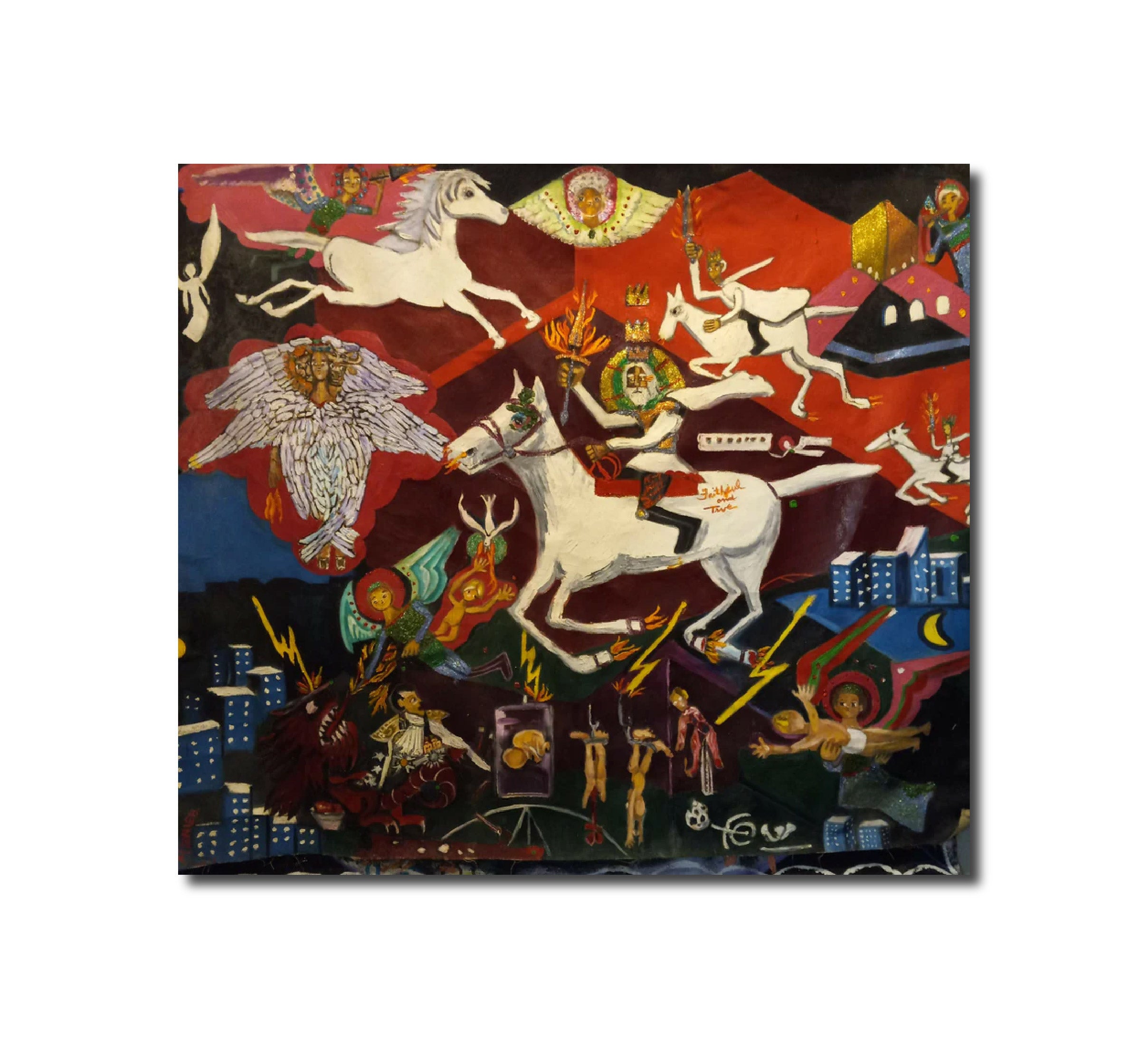 Oil Tapestry of the Spirit Mernie Baker