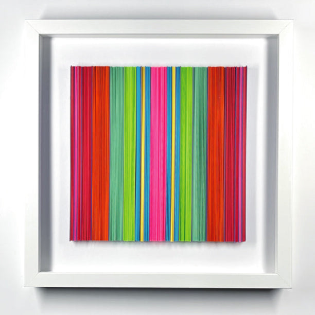 'FASHION BANGLE' - Hand-cut strips of card stock David Dunleavy