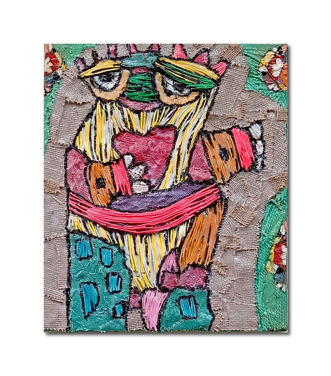 'FROM MY HEART' - Mixed Medium on Canvas Antonius Kho