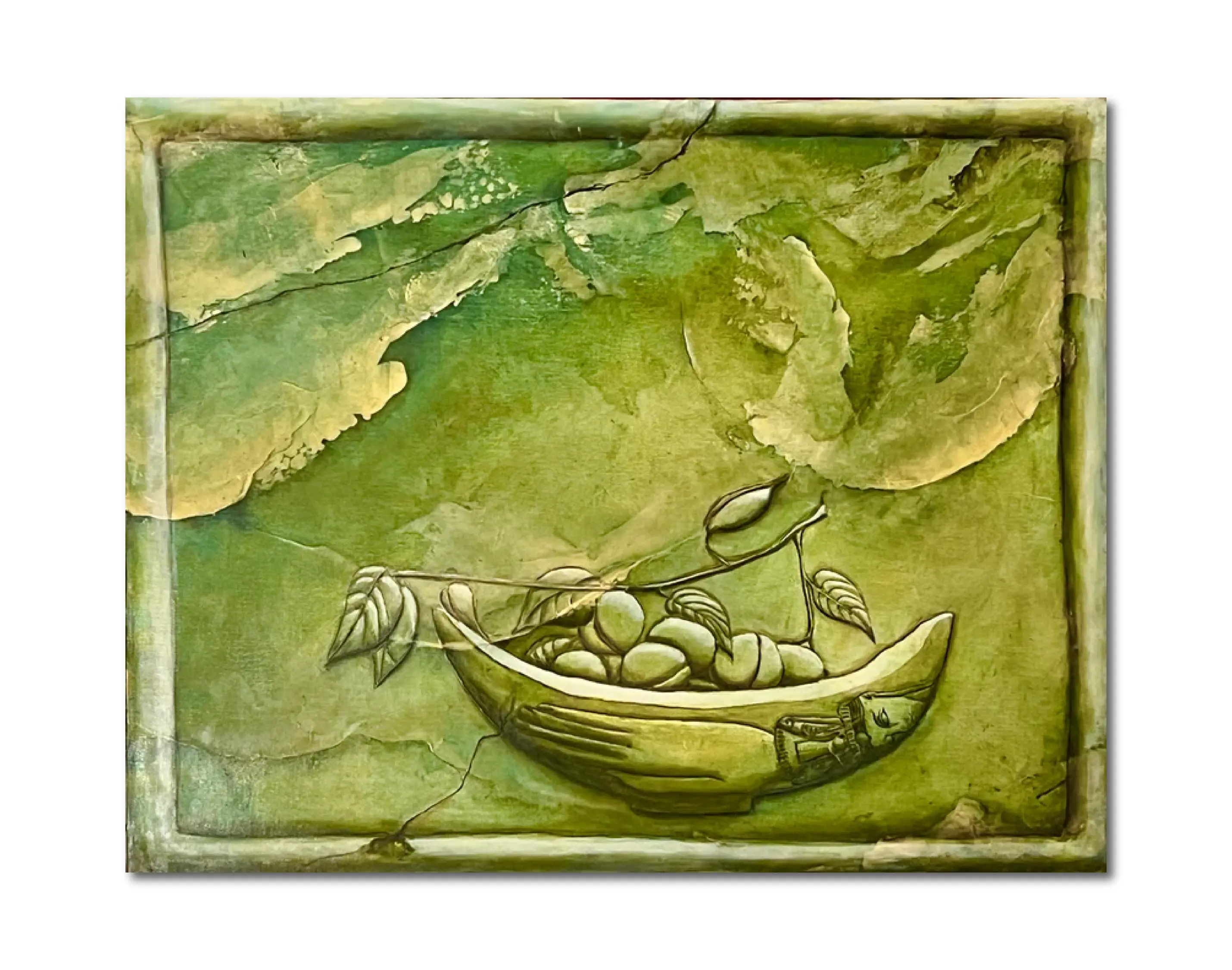 Figurative Oil 'FRUIT BOWL' - Oil on Canvas Laurie Goodhart