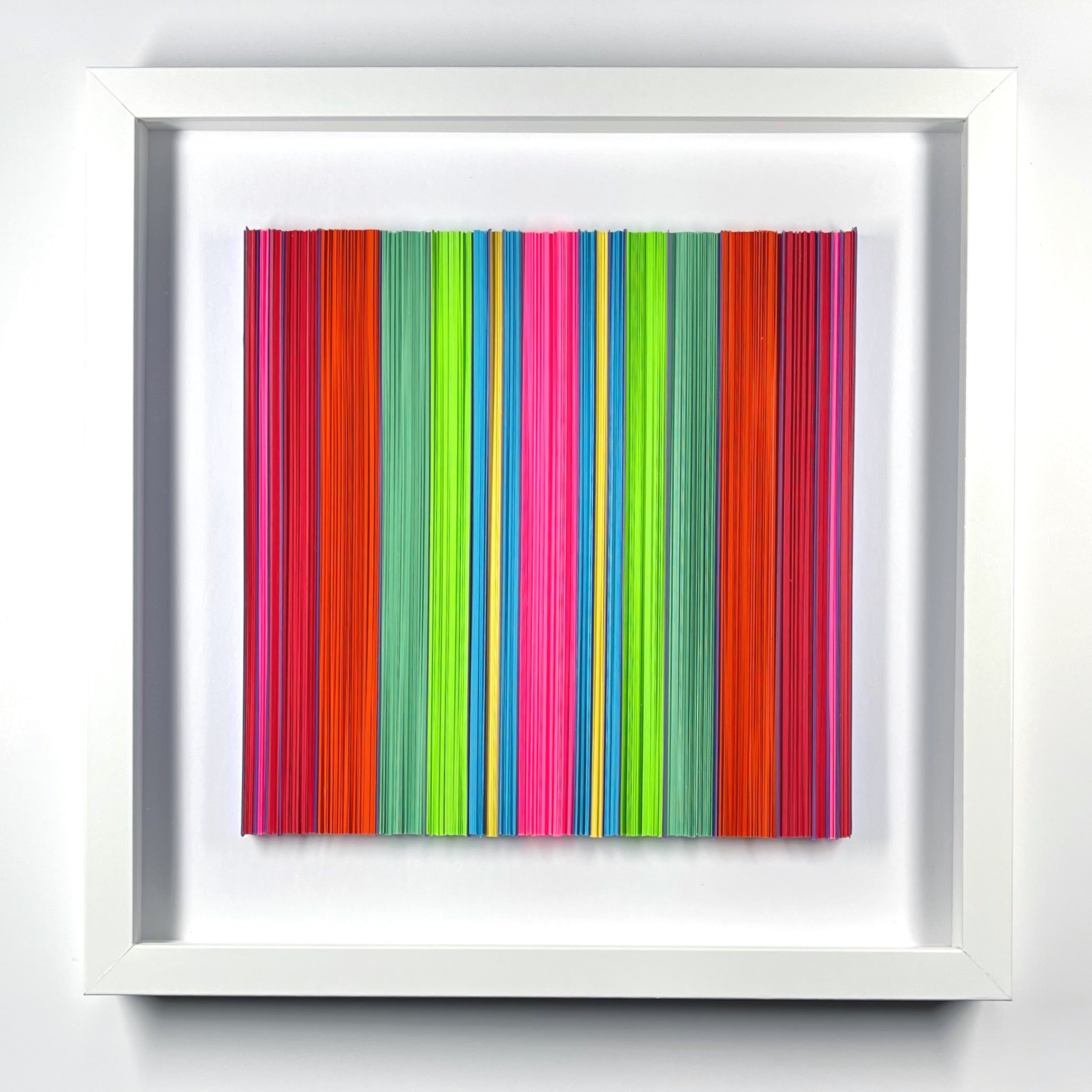 'FASHION BANGLE' - Hand-cut strips of card stock David Dunleavy