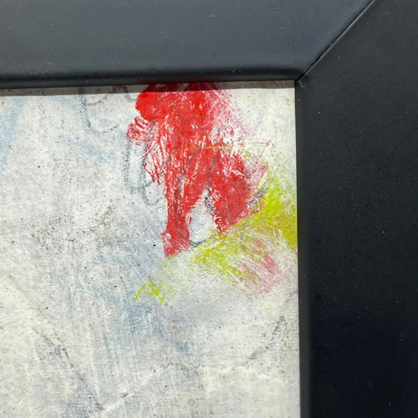Abstract Mixed Media Painting 'FRANK REMARKS' - Mixed Media Abstract Art Painting Sam Lewis