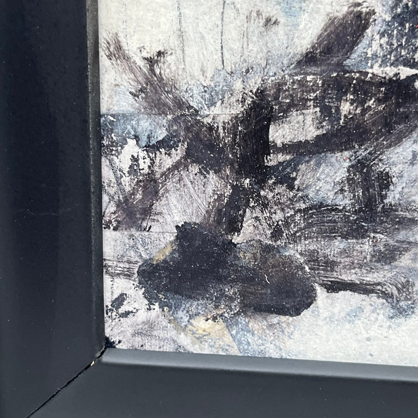 Abstract Mixed Media Painting 'FRANK REMARKS' - Mixed Media Abstract Art Painting Sam Lewis