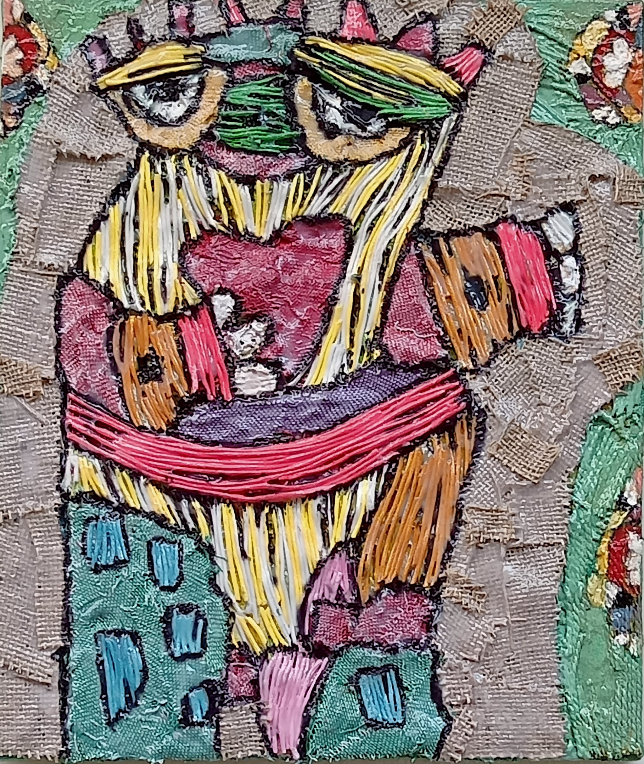 'FROM MY HEART' - Mixed Medium on Canvas Antonius Kho