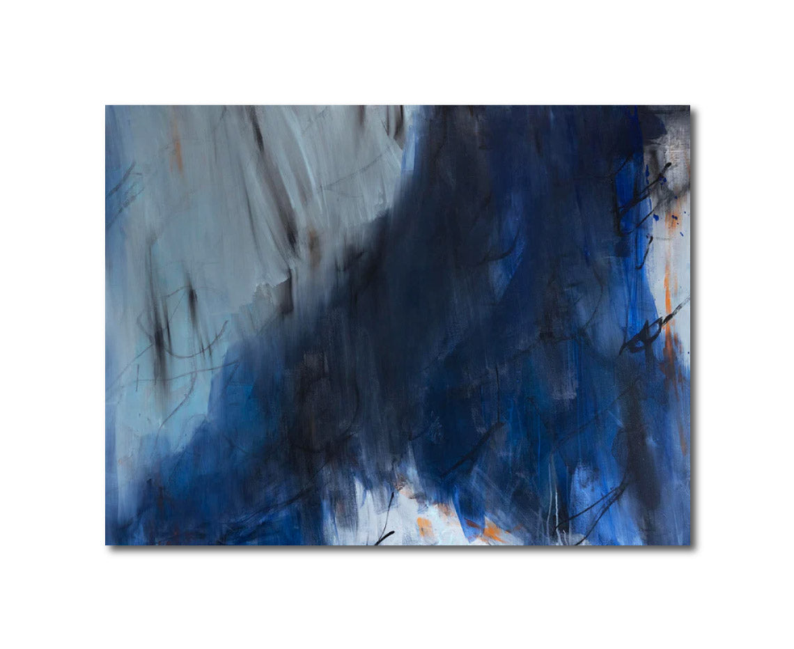 Abstract Acrylic Contemporary Painting 'GETAWAY DRIVER' - Mixed Media on Canvas Eddie McClure