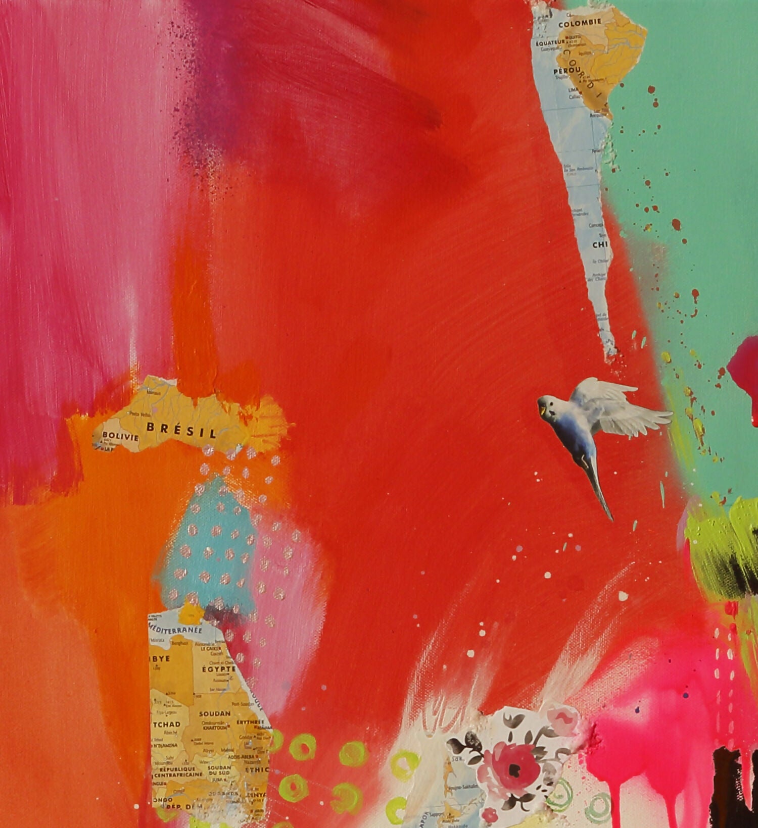 Abstract Art Contemporary Pop Art Prints Visionary Color the world Xiaoyang Galas