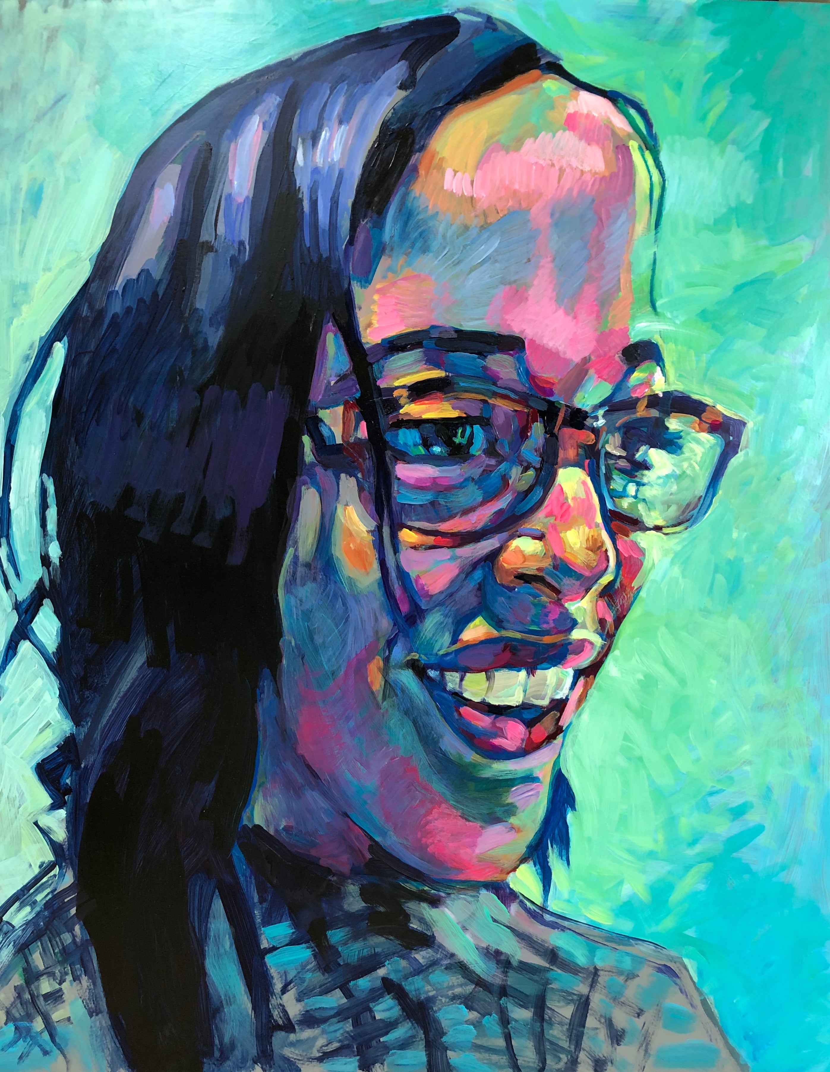 Acrylic 'GABRIELLE' - Acrylic Piotr Antonow