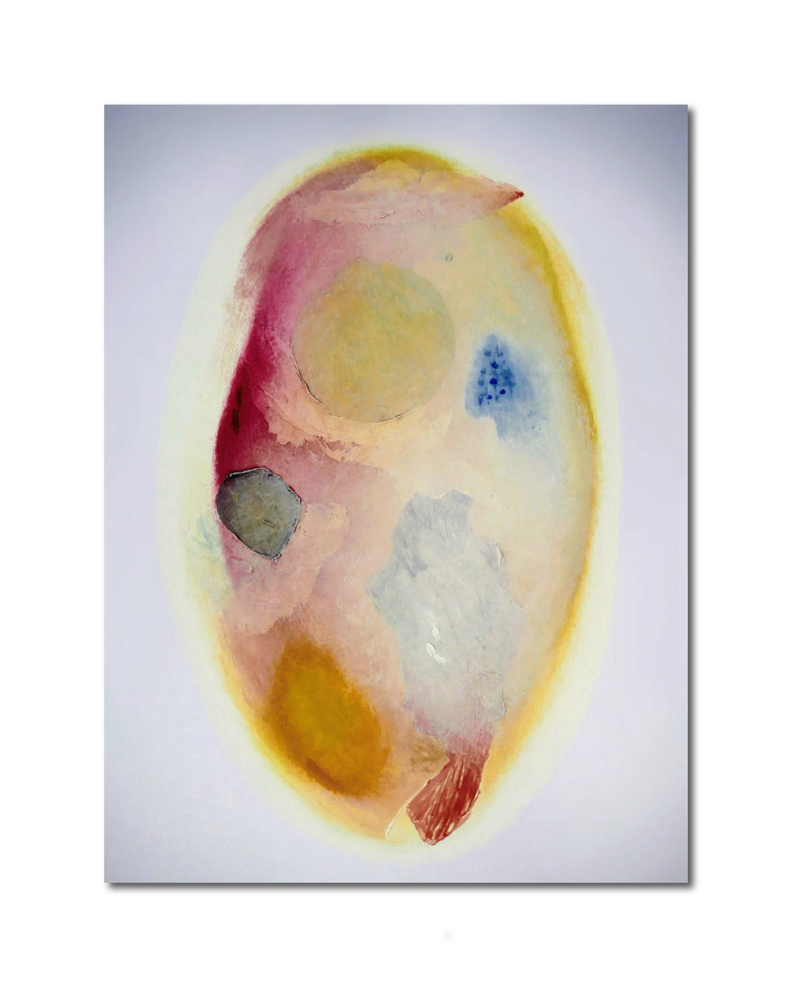'IT WAS AS THOUGH IT HAD DECIDED TO REMAIN A PRAYER' - Oil on Prepared Paper Janet Waring Rago