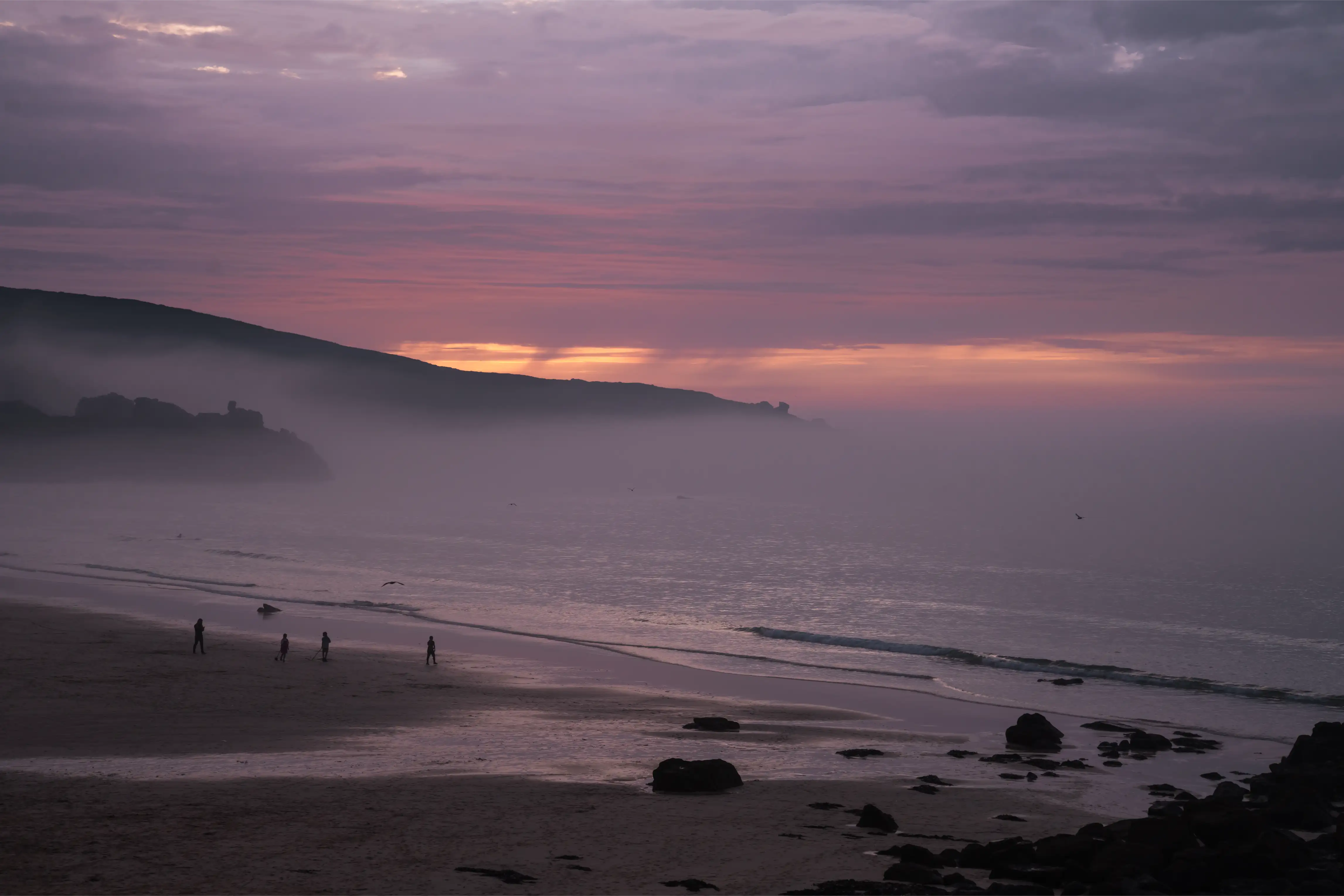 Contemporary Landscape 'IM ABENDROT' Nicola Montfort