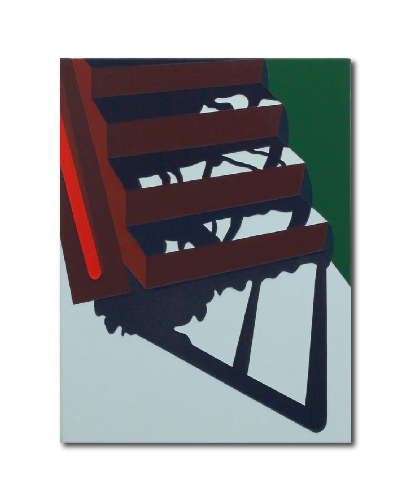 Abstract 'STEPS' - Acrylic on Canvas Katherine Lubar