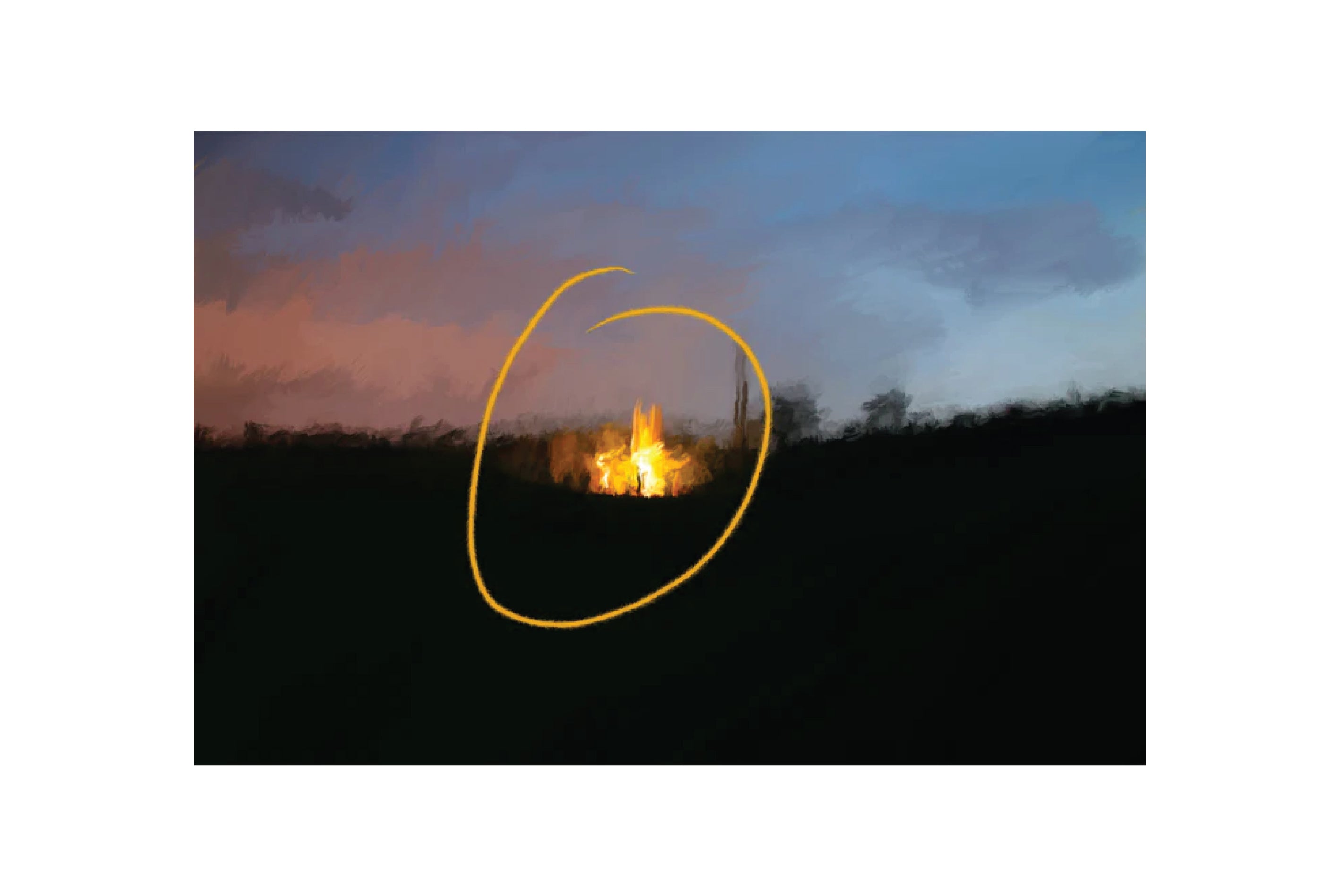 Digital Painting 'LANGUISHING WITHIN THE DEPTHS OF THE NOCTURNAL REALM.' NO.04 Li Zheng