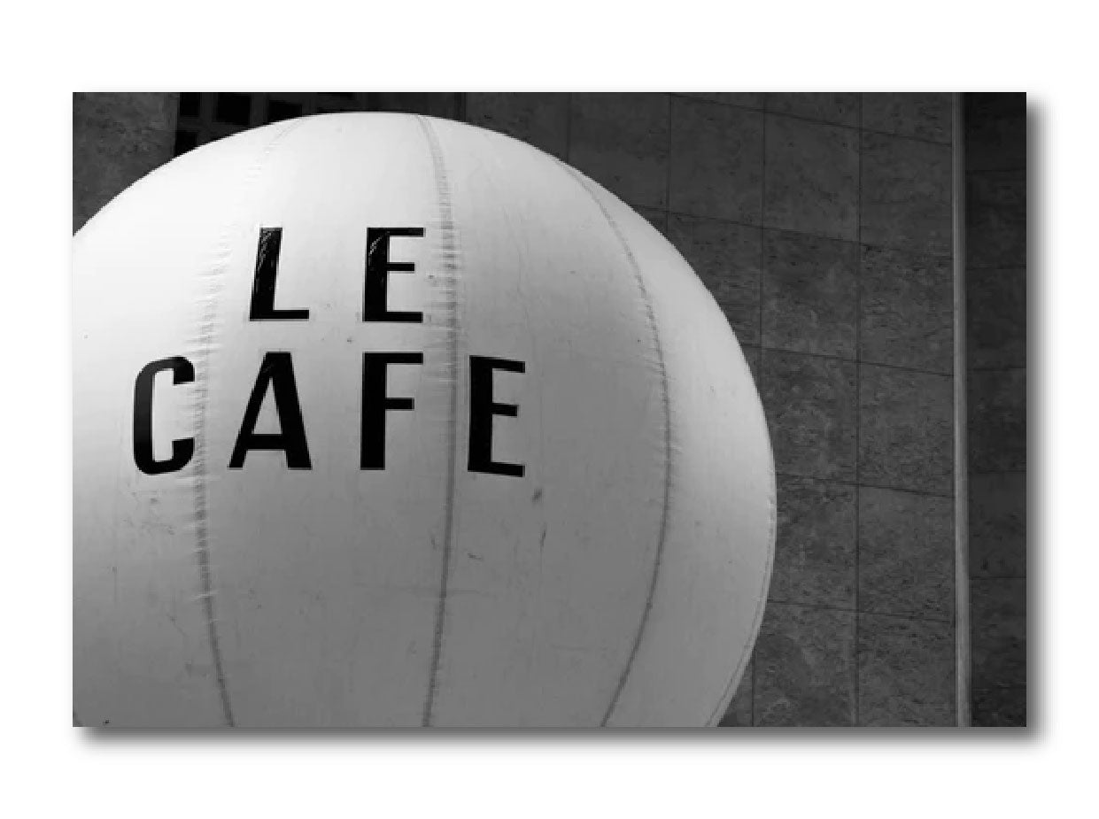 Contemporary Geometric 'LE CAFE' Nicola Montfort