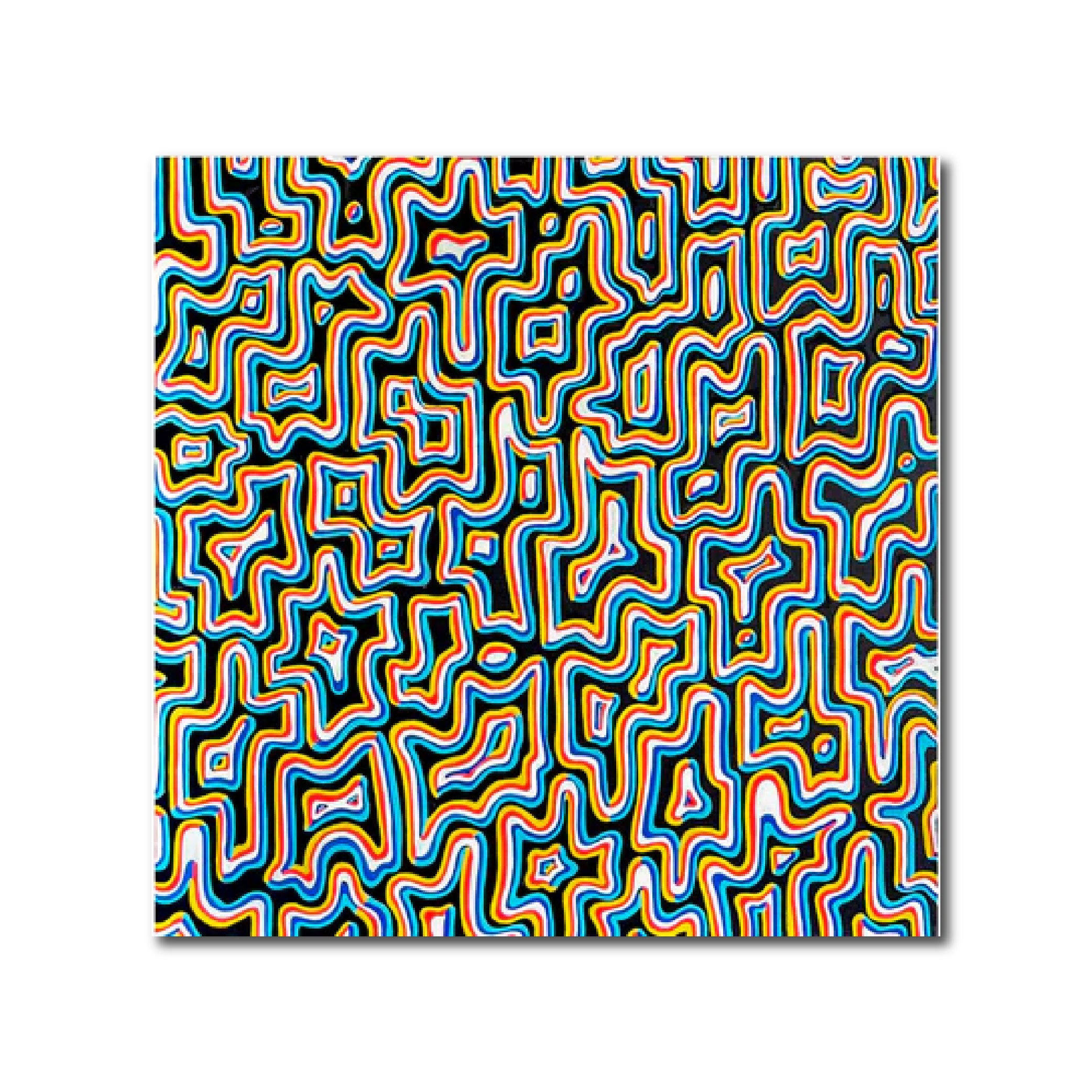 Abstract Painting 'MIDNIGHT VIBRATIONS' Yigsy Magaly