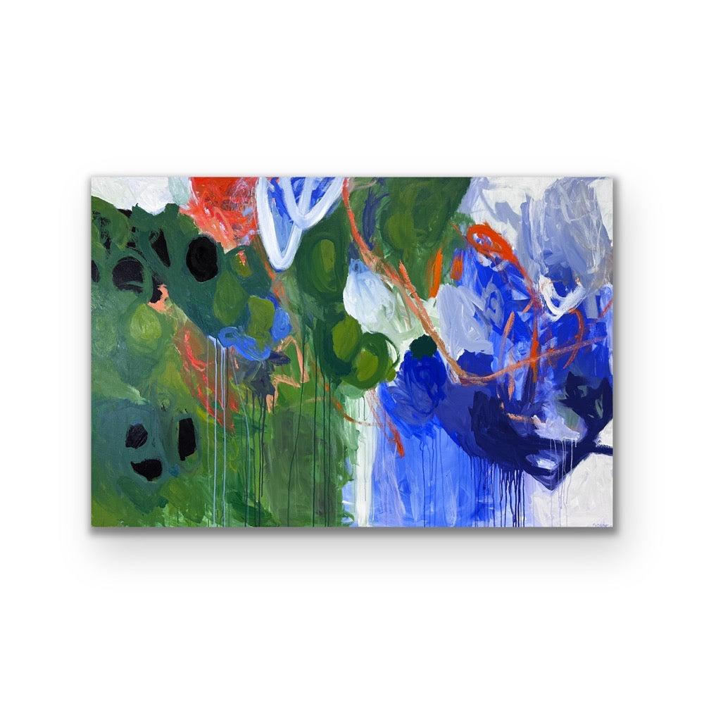 Abstract Acrylic Contemporary Painting 'ABUNDANCE | DESIGNER' Megan Gonyo