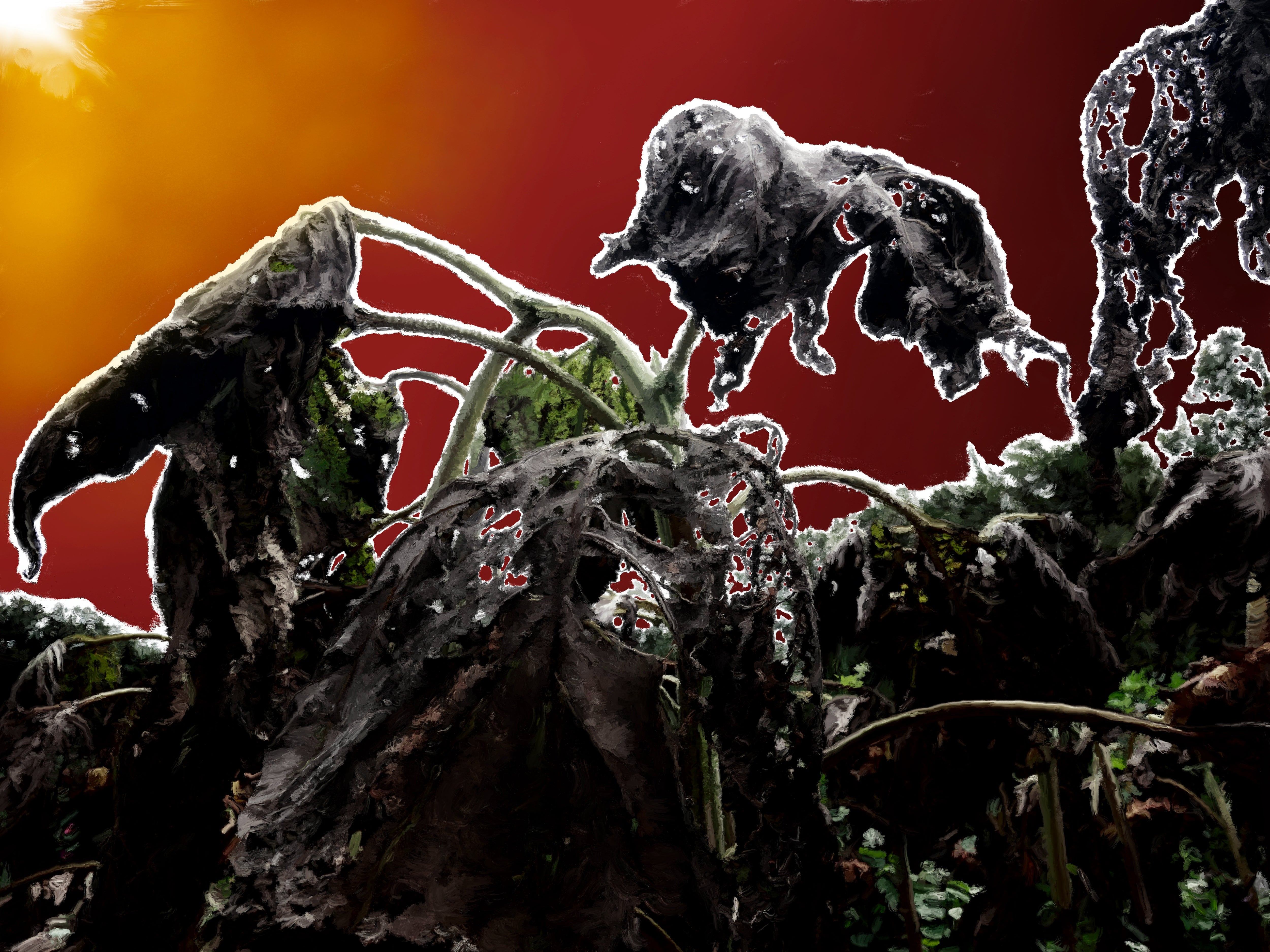 Digital Painting 'MATTER LIES BENEATH THE REALM OF THE SOUL.' NO.04 Li Zheng