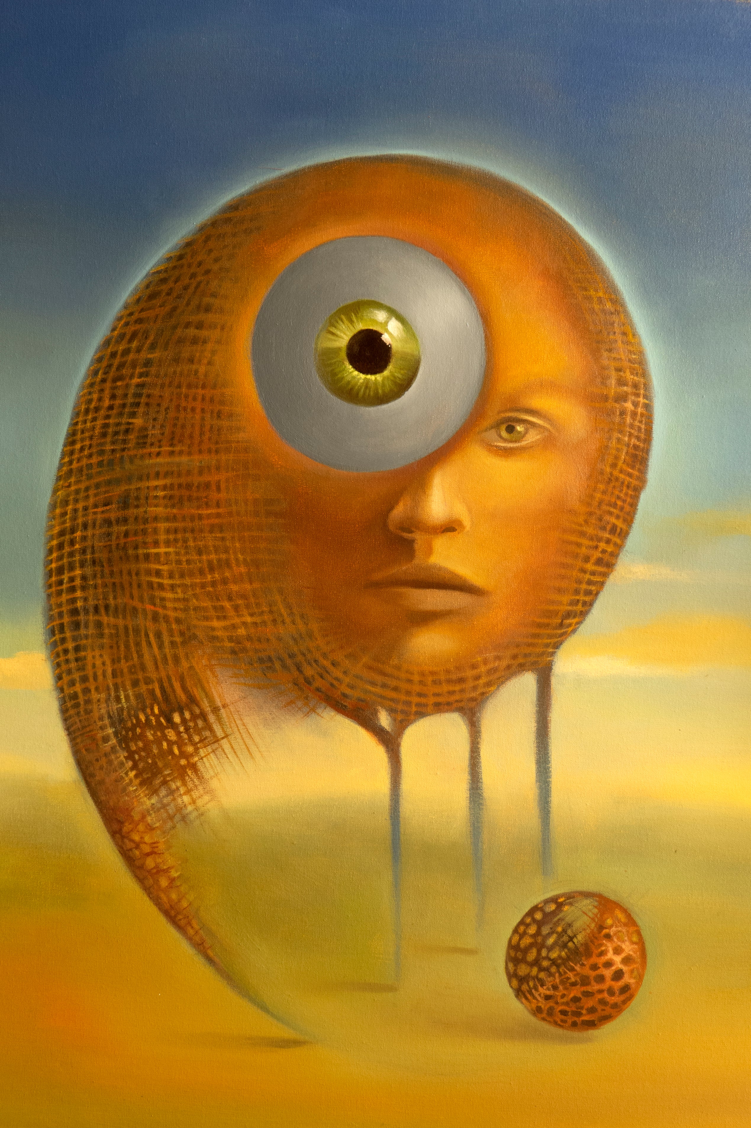 Painting Surrealism 'MOTHER CARE' Ruben Cukier