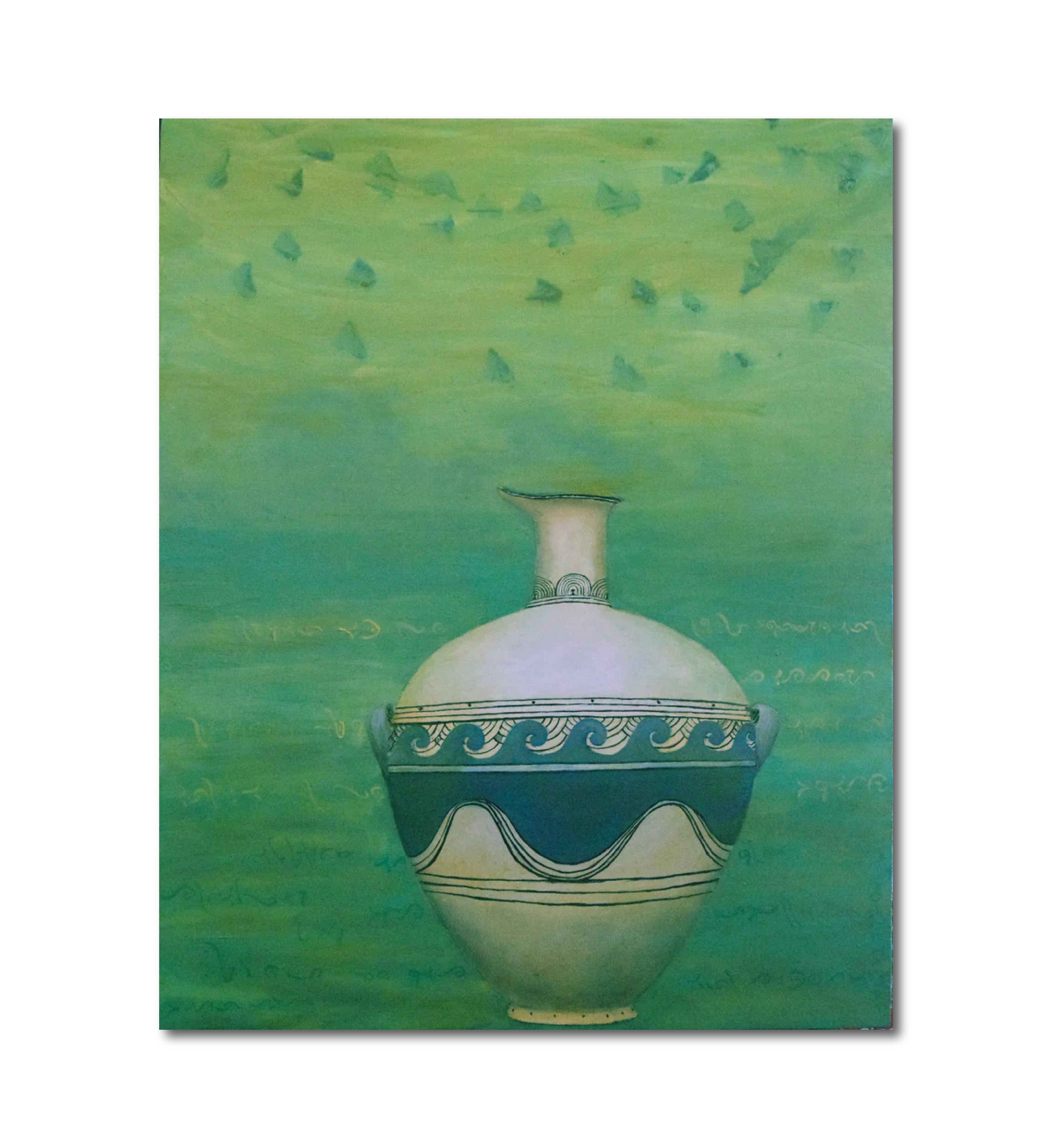 Figurative Oil 'OCEAN VESSEL' - Oil on Canvas Laurie Goodhart
