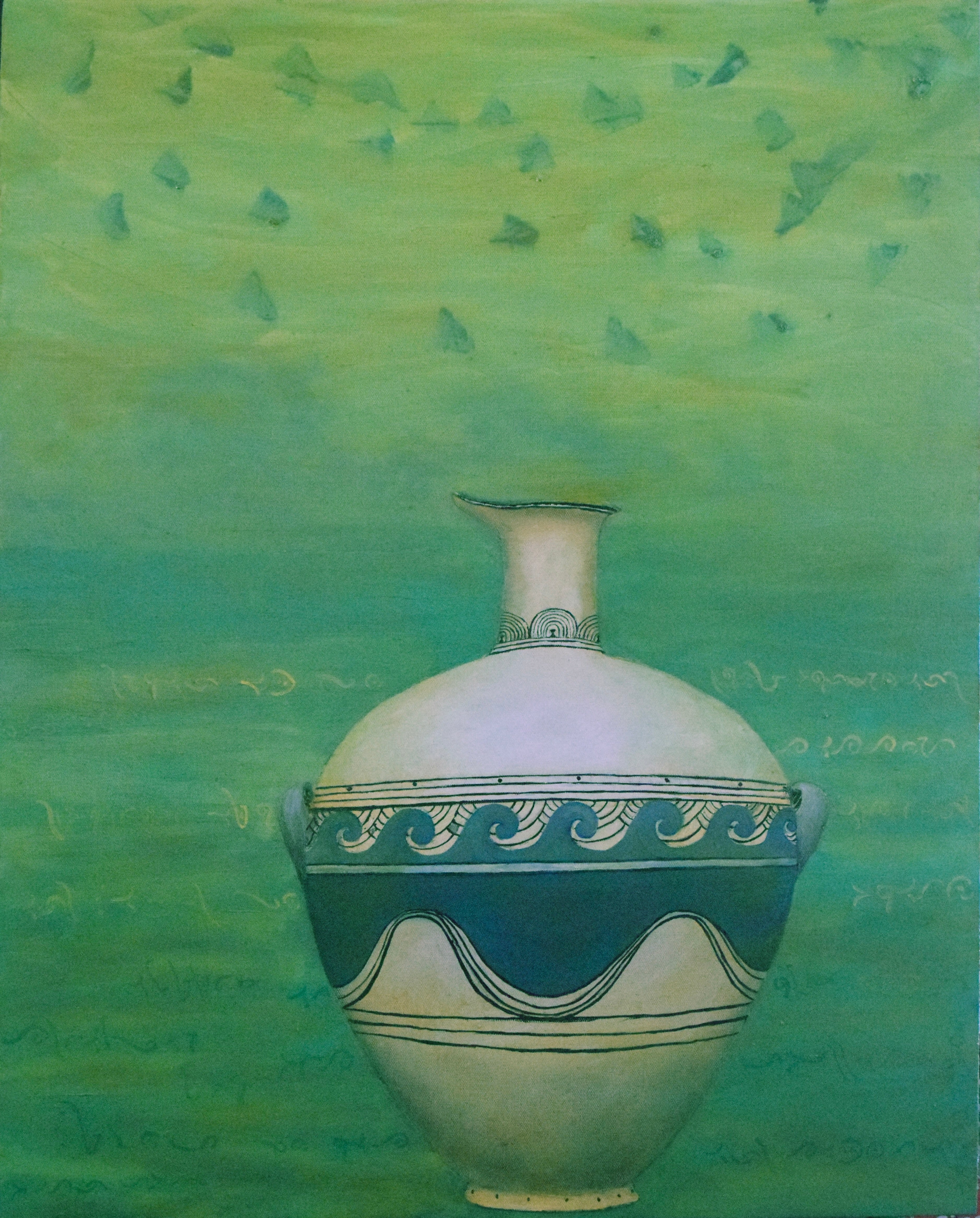 Figurative Oil 'OCEAN VESSEL' - Oil on Canvas Laurie Goodhart