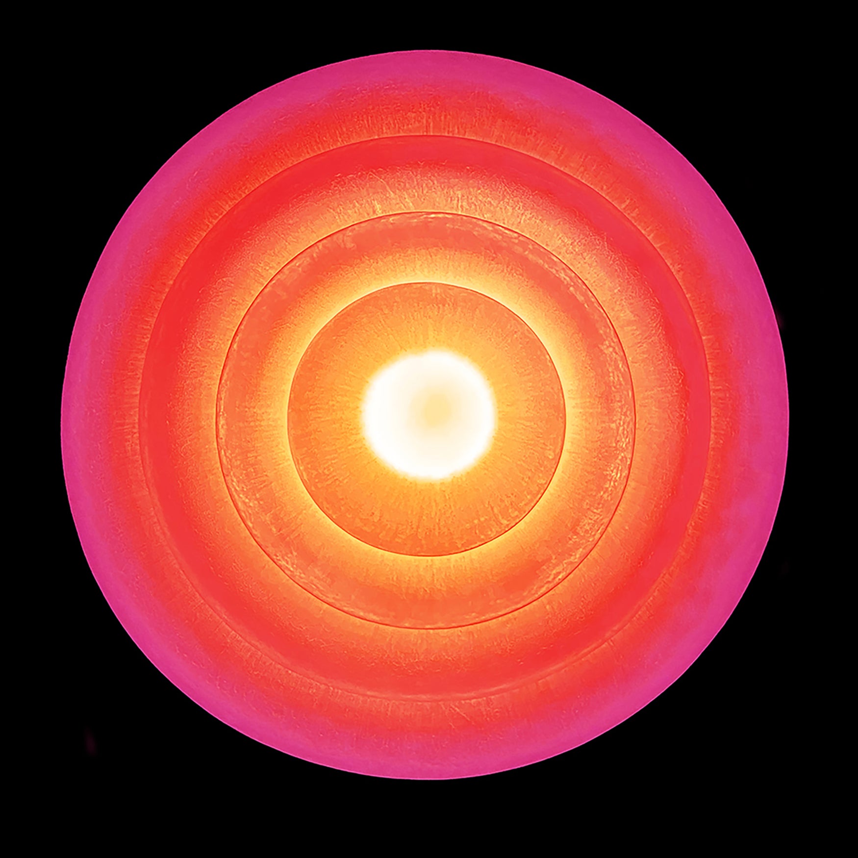 Abstract photography 'ORANGE/MAGENTTA' - Digital Photo Allan Baillie