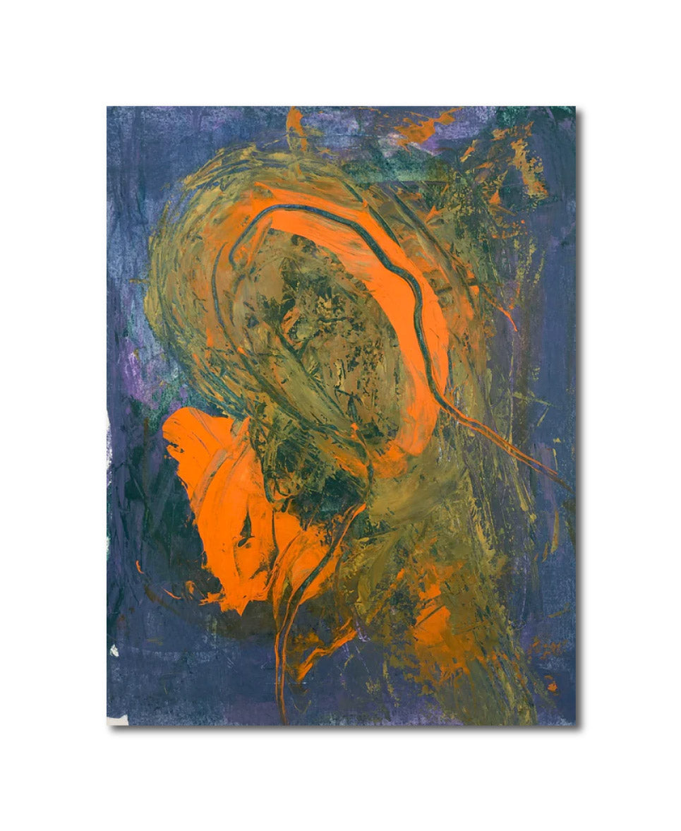 Abstract Acrylic Expressionist Oil Painting 'PARADOX' John Waski