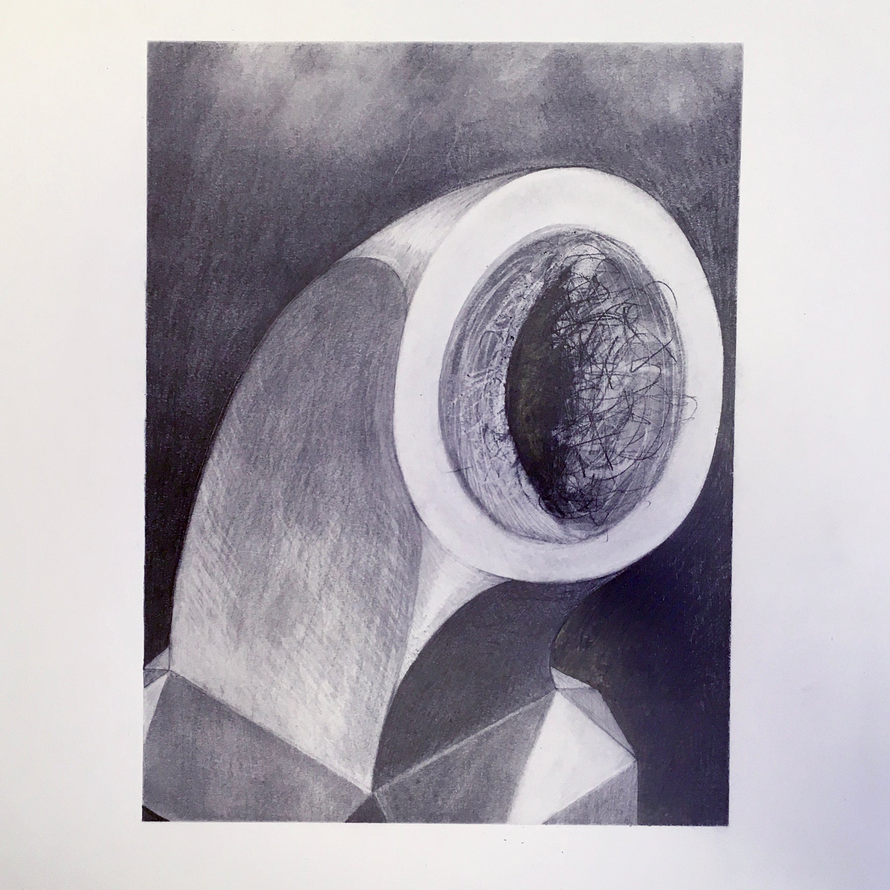'PIPE FITTING' - Pencil on Paper Ben Finer