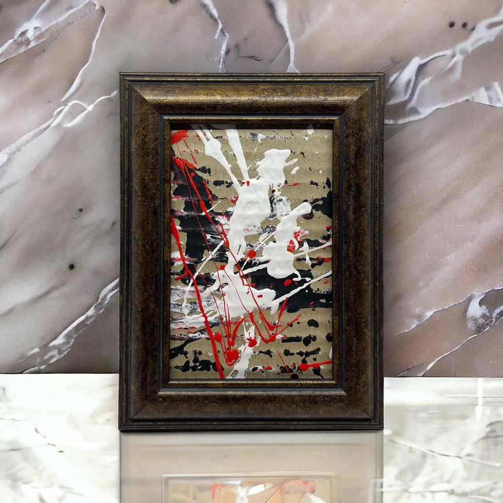Abstract Mixed Media Painting 'PROSPECT UNION' - Abstract Mixed Media Art Painting Sam Lewis