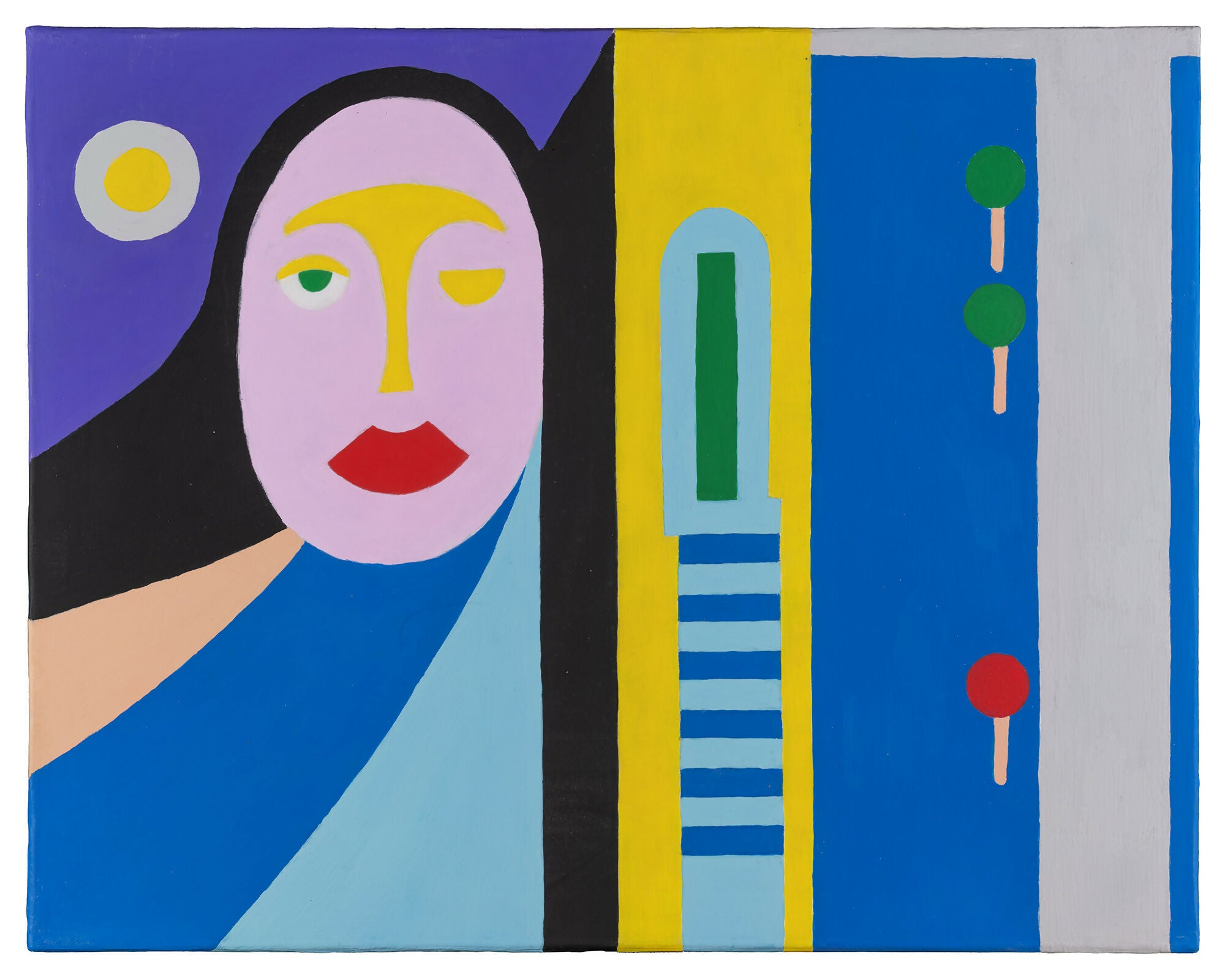 Acrylic Art Contemporary Cubism Geometric Painting Pop Art Surrealism Surrealist Ozurie Annie Hetrick-Dahm Art