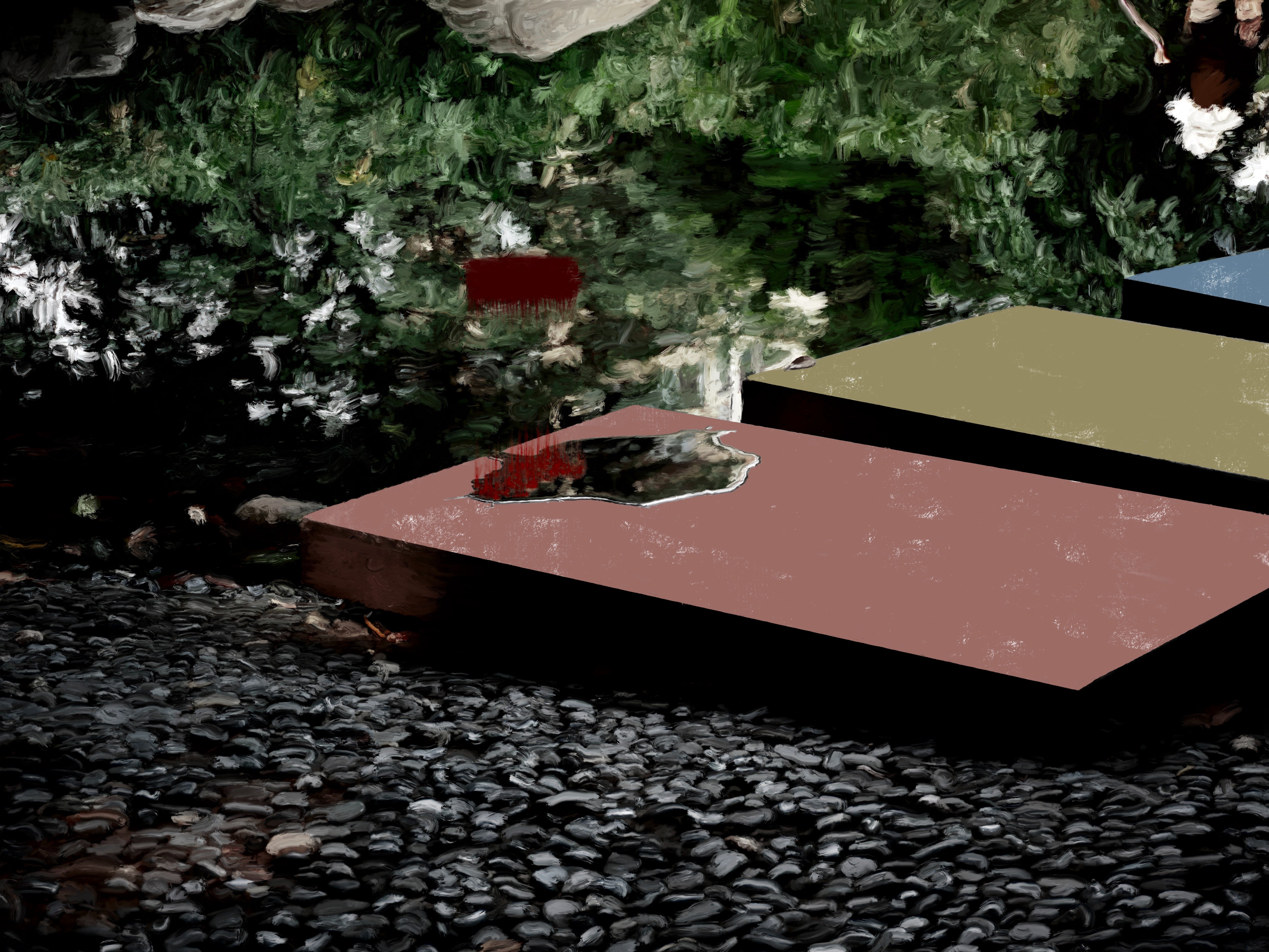 Digital Painting 'RUPTURE AND THE DELICATE THREADS THAT PERSIST.' NO.01 Li Zheng